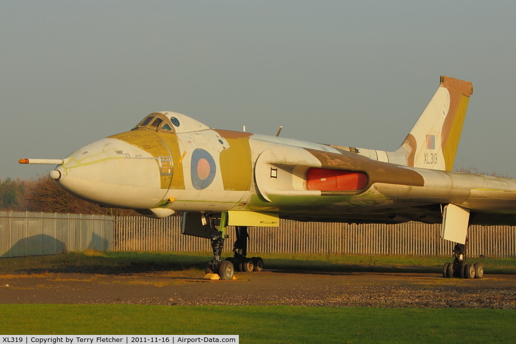 XL319, 1961 Avro Vulcan B.2 C/N Set 28, at North East Air Museum at Washington , UK