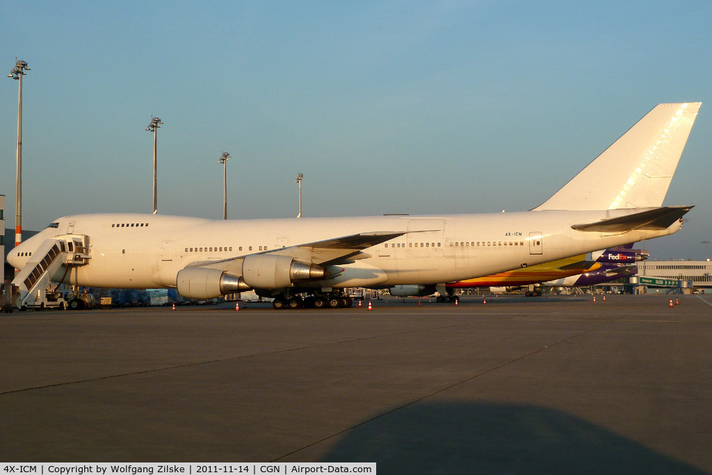 4X-ICM, 1980 Boeing 747-271C C/N 21965, visitor
