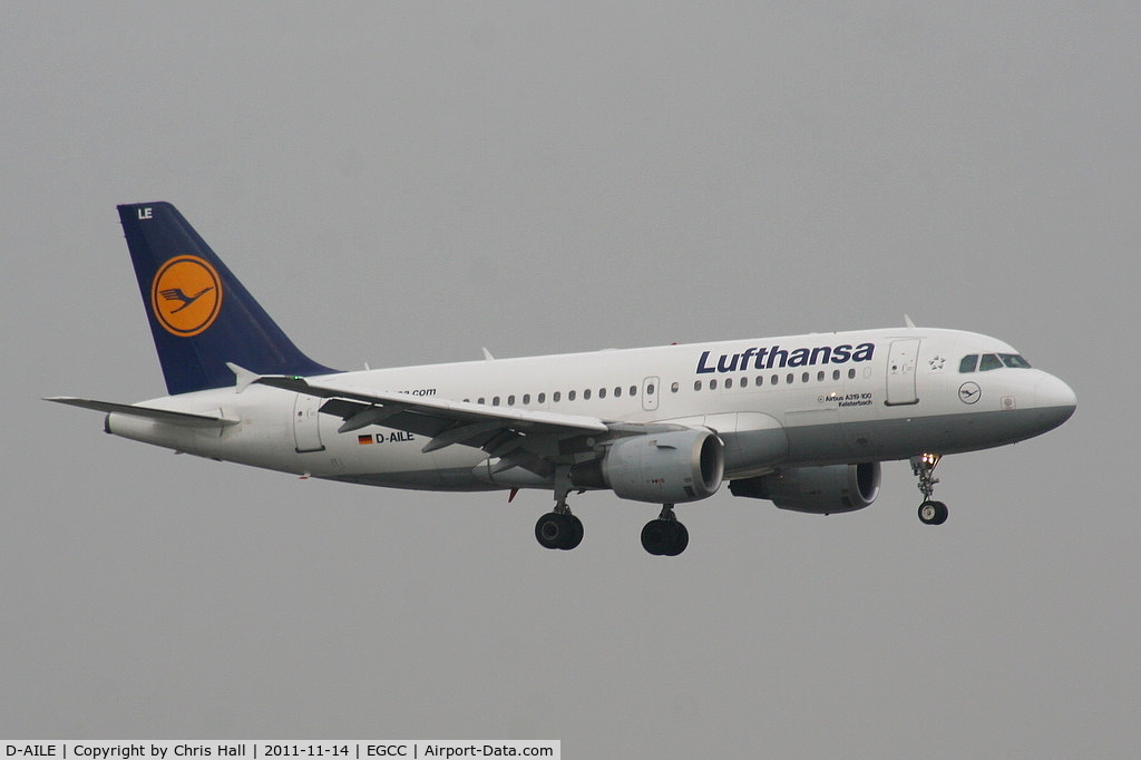 D-AILE, 1996 Airbus A319-114 C/N 627, Lufthansa