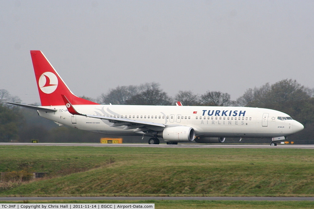TC-JHF, 2008 Boeing 737-8F2 C/N 35745, Turkish Airlines