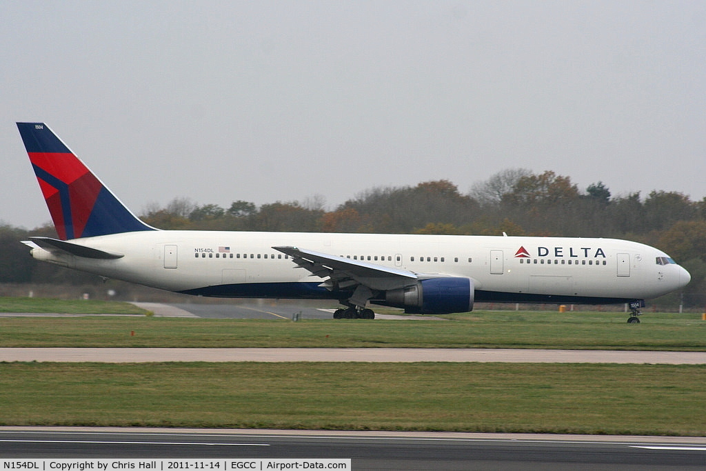 N154DL, 1991 Boeing 767-3P6 C/N 25241, Delta Air Lines