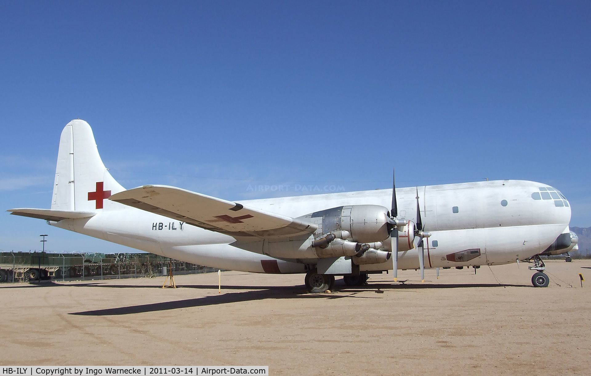 HB-ILY, 1969 Boeing C-97G Stratofreighter C/N 16657, Boeing C-97G Stratofreighter at the Pima Air & Space Museum, Tucson AZ