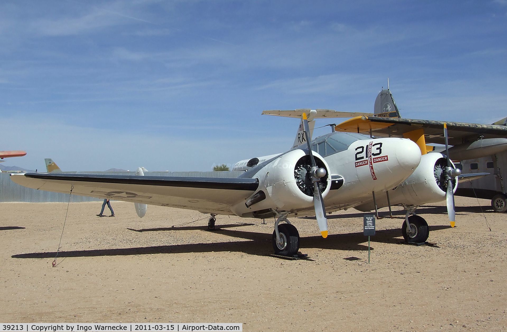 39213, Beech UC-45J Expeditor C/N 4297, Beechcraft UC-45J Expeditor at the Pima Air & Space Museum, Tucson AZ