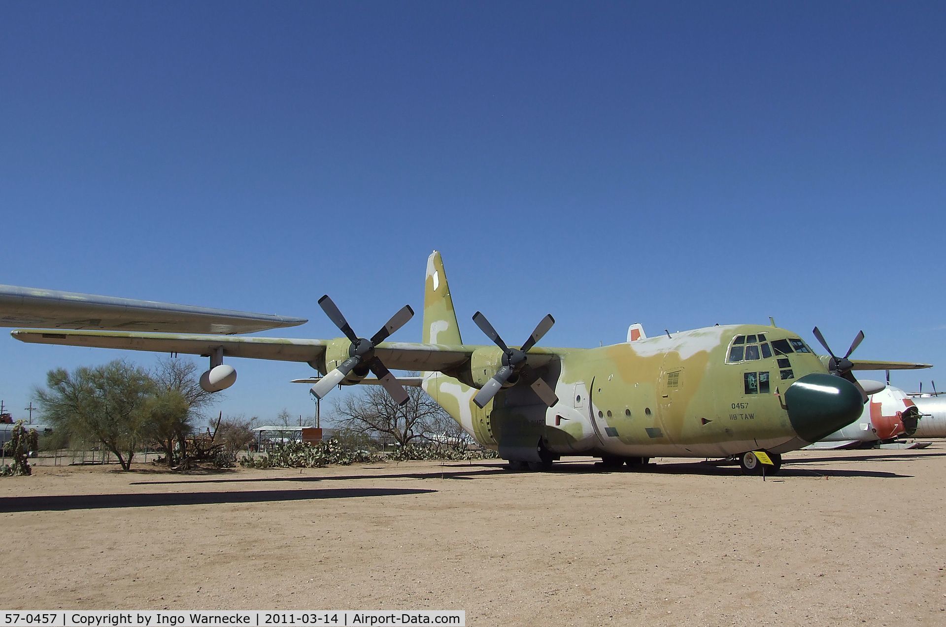 57-0457, 1957 Lockheed C-130A Hercules C/N 182-3164, Lockheed C-130A Hercules at the Pima Air & Space Museum, Tucson AZ