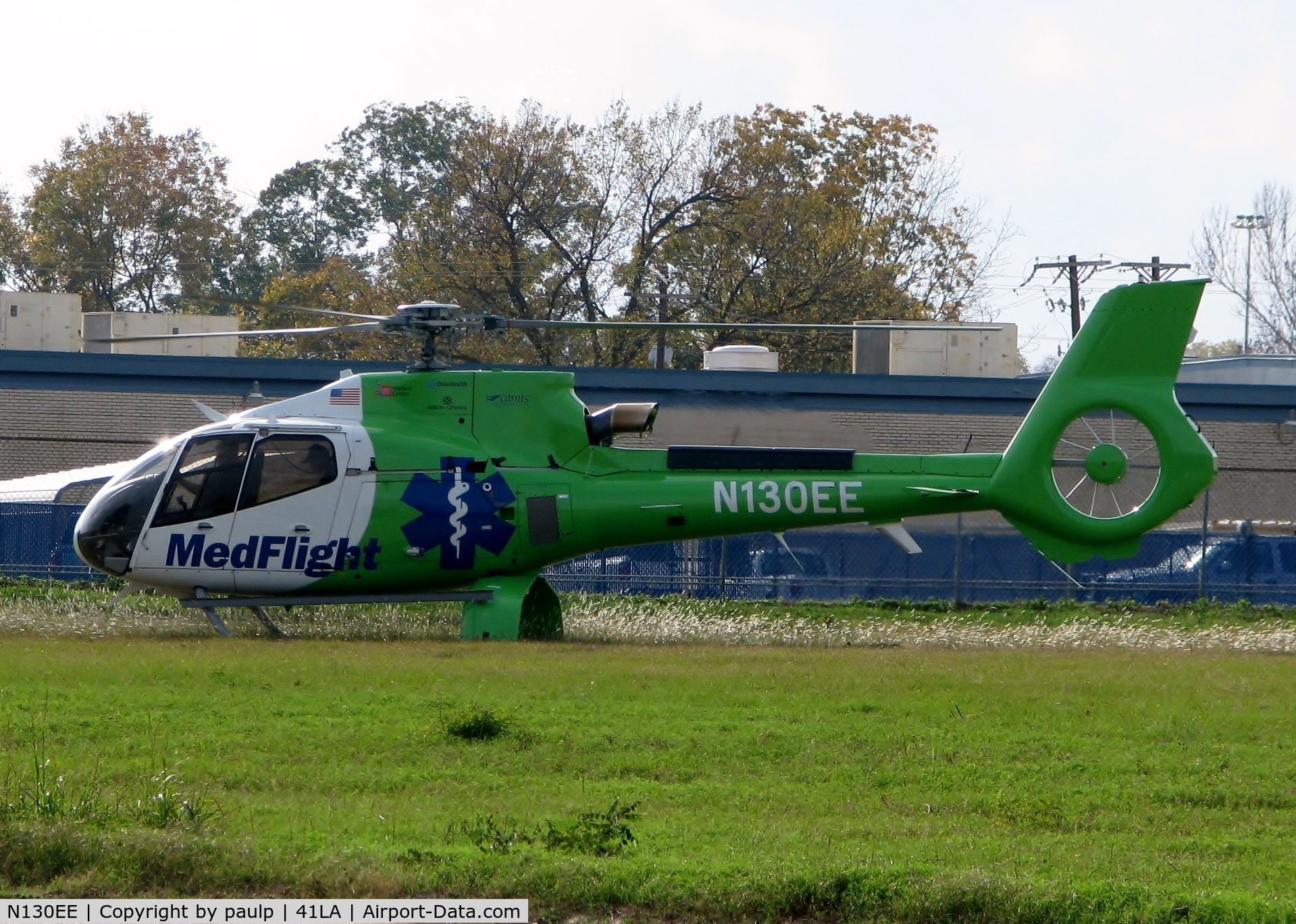 N130EE, Eurocopter EC-130B-4 (AS-350B-4) C/N 7190, At Metro Aviation / Downtown Shreveport.