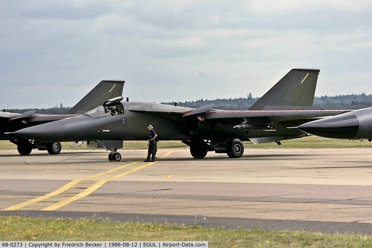 68-0273, 1968 General Dynamics FB-111A Aardvark C/N B1-45, last chance inspection