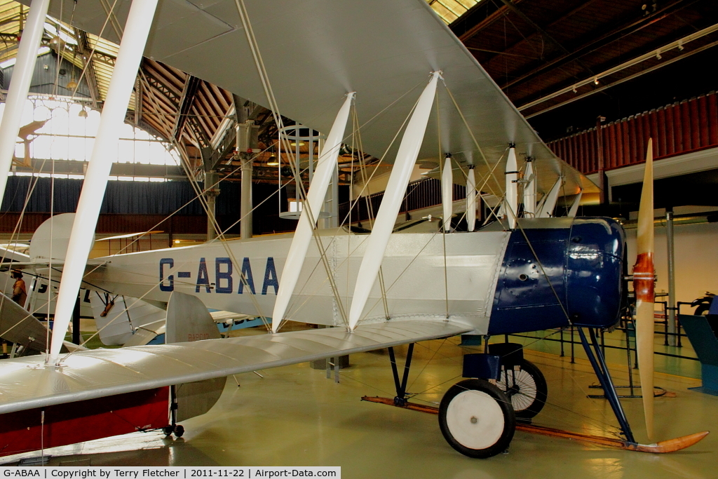 G-ABAA, Avro 504K C/N H2311, At the Museum of Science and Industry in Manchester UK  - Air and Space Hall