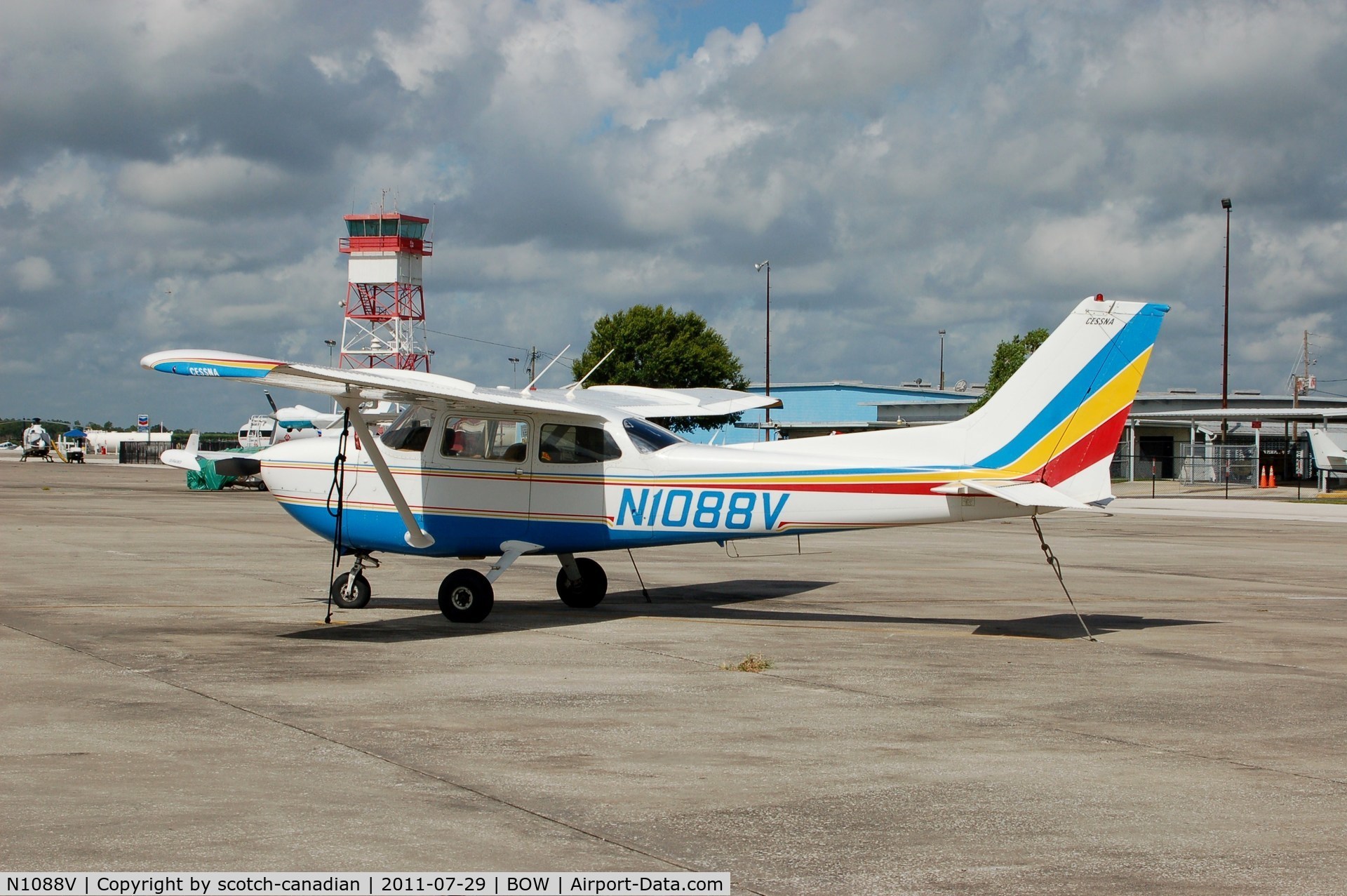N1088V, 1976 Cessna R172K Hawk XP C/N R1722112, 1976 Cessna R172K Hawk XP N1088V at Bartow Municipal Airport, Bartow, FL