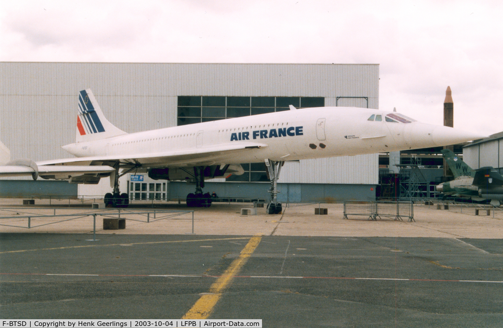 F-BTSD, 1978 Aerospatiale-BAC Concorde 101 C/N 13, Air France ex ,  Concorde at the Aviation Museum at LBG