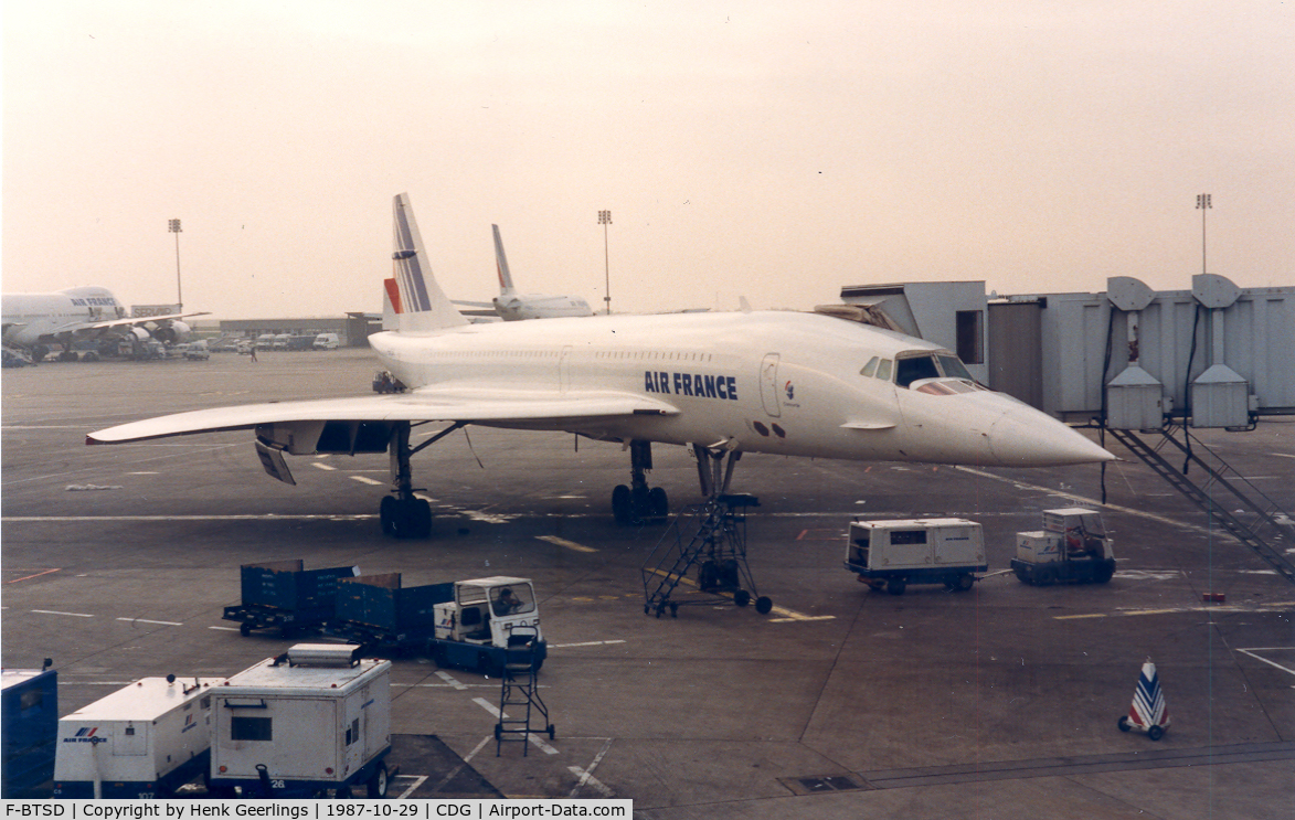 F-BTSD, 1978 Aerospatiale-BAC Concorde 101 C/N 13, Air France Concorde, ready for dep. to JFK