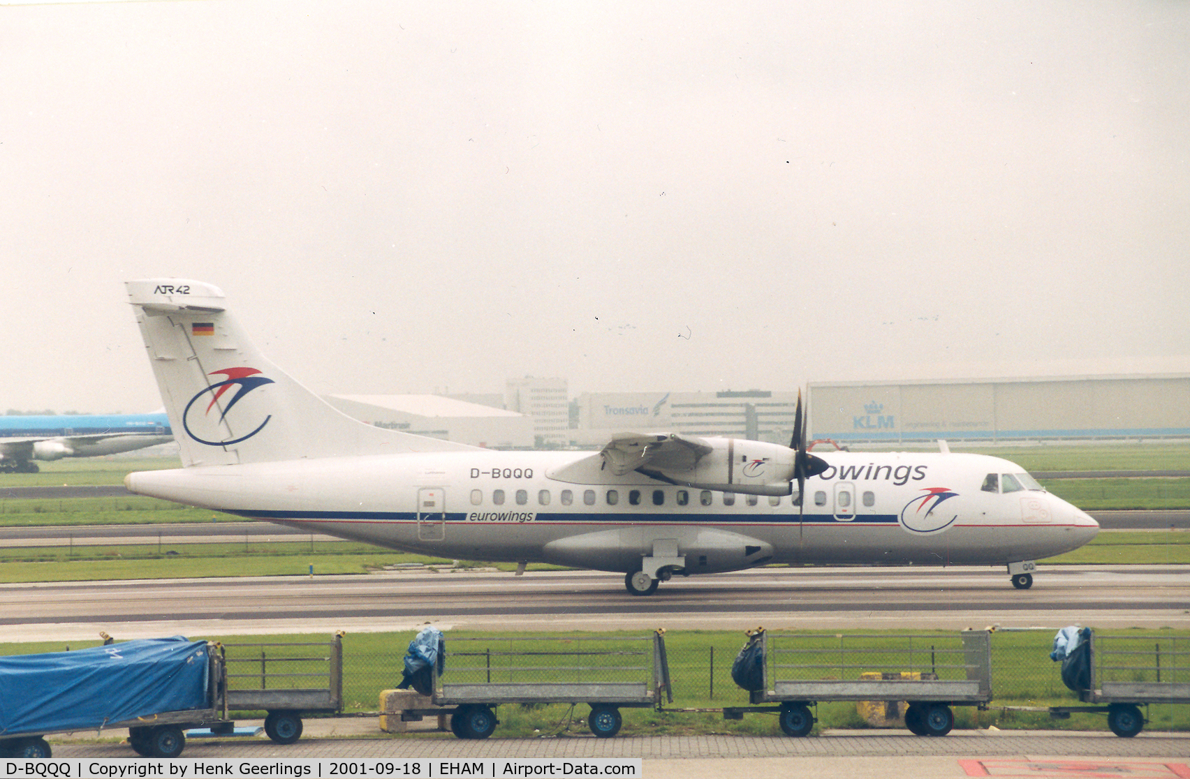 D-BQQQ, 1999 ATR 42-500 C/N 584, Eurowings