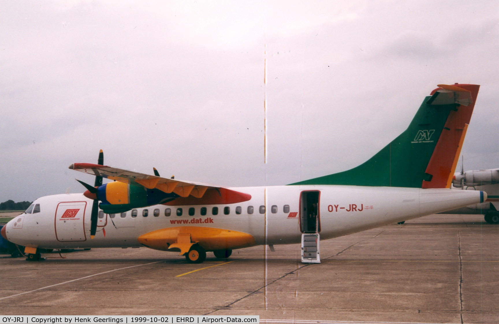 OY-JRJ, 1987 ATR 42-320 C/N 036, Danish Air Transport