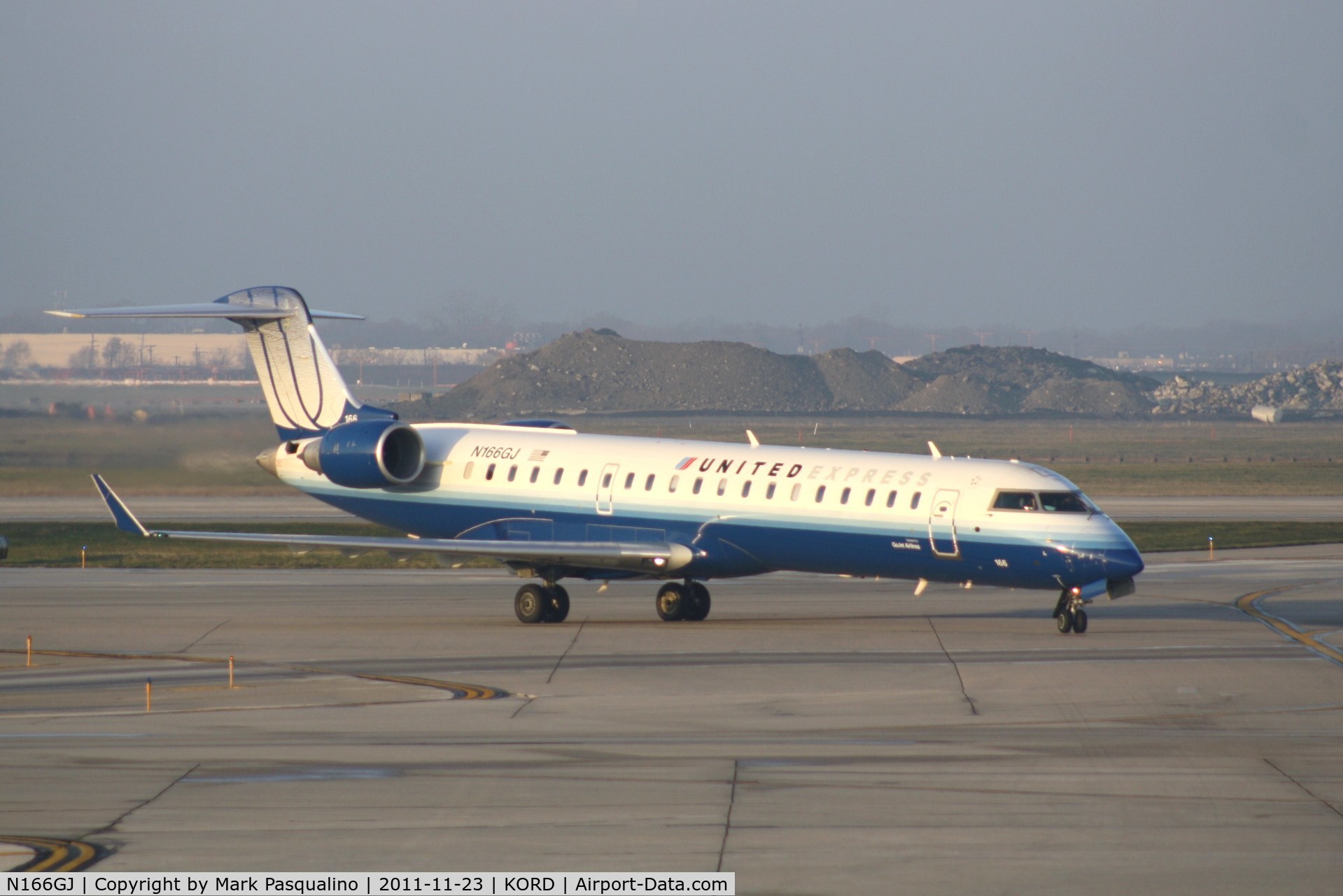 N166GJ, 2008 Bombardier CRJ-702 (CL-600-2C10) Regional Jet C/N 10266, CL-600-2C10