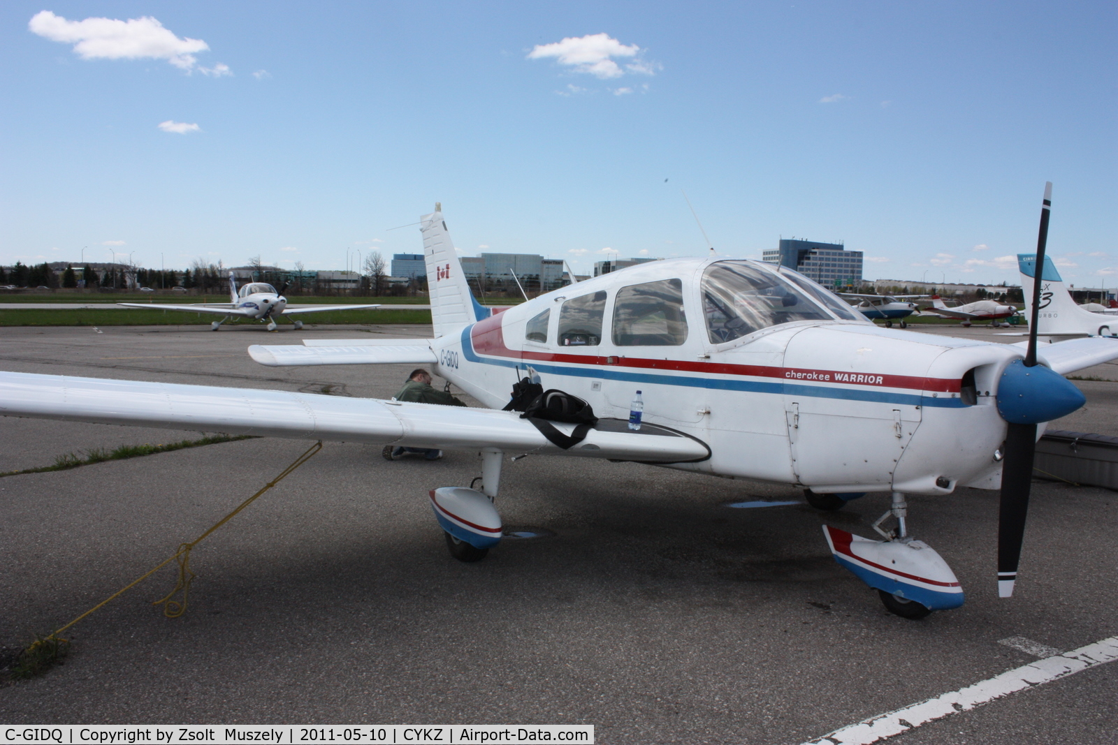 C-GIDQ, 1976 Piper PA-28-151 C/N 287615235, I recently flying this aircraft