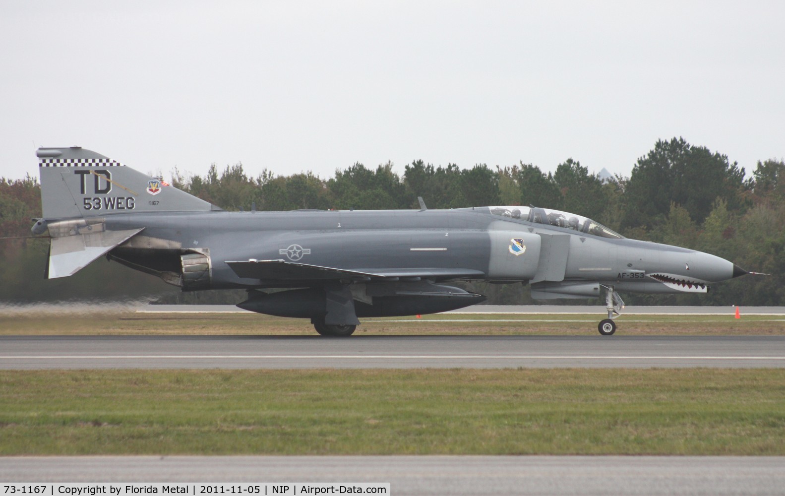 73-1167, 1973 McDonnell Douglas QF-4E Phantom II C/N 4679, QF-4E