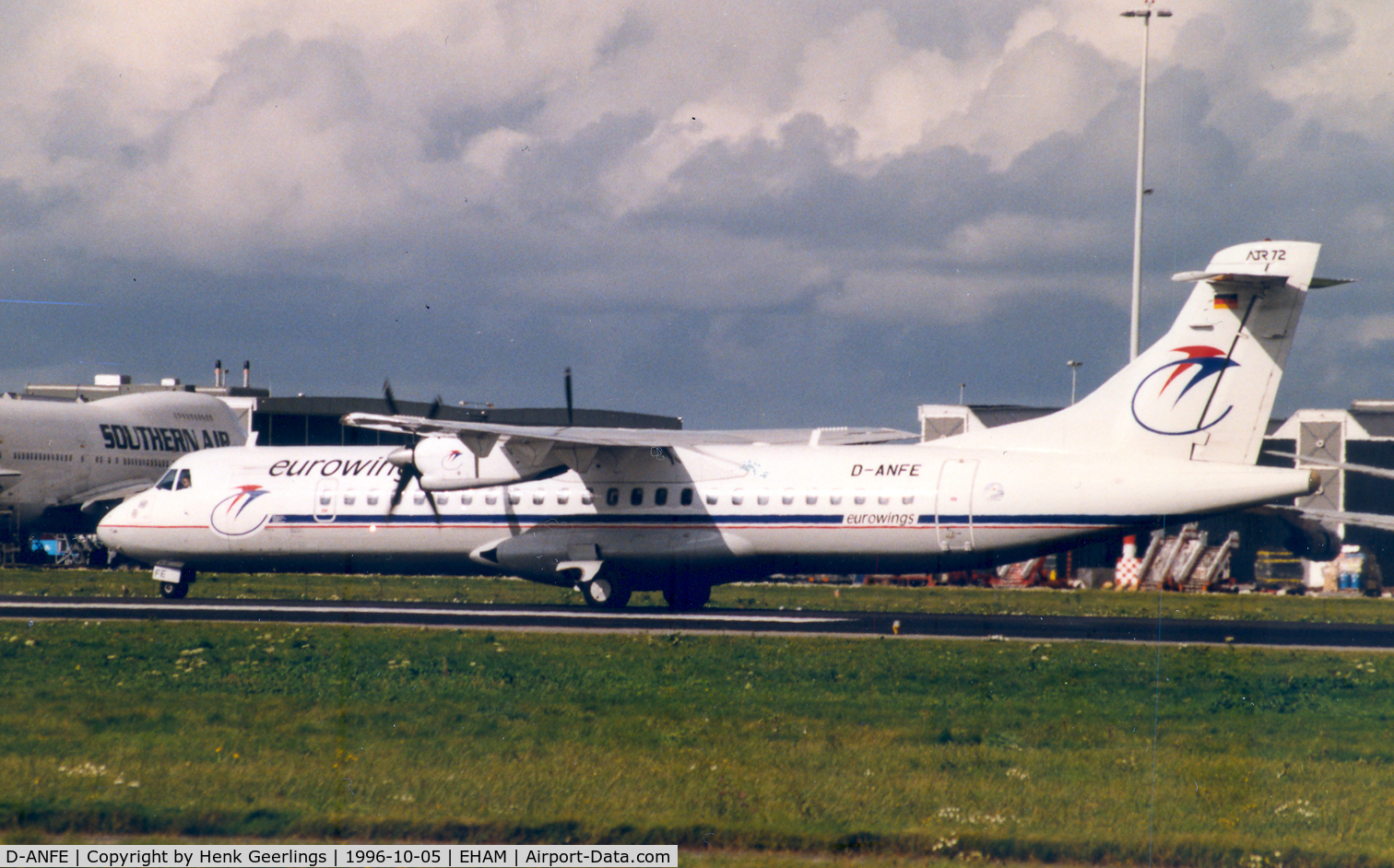 D-ANFE, 1992 ATR 72-202F C/N 294, Eurowings