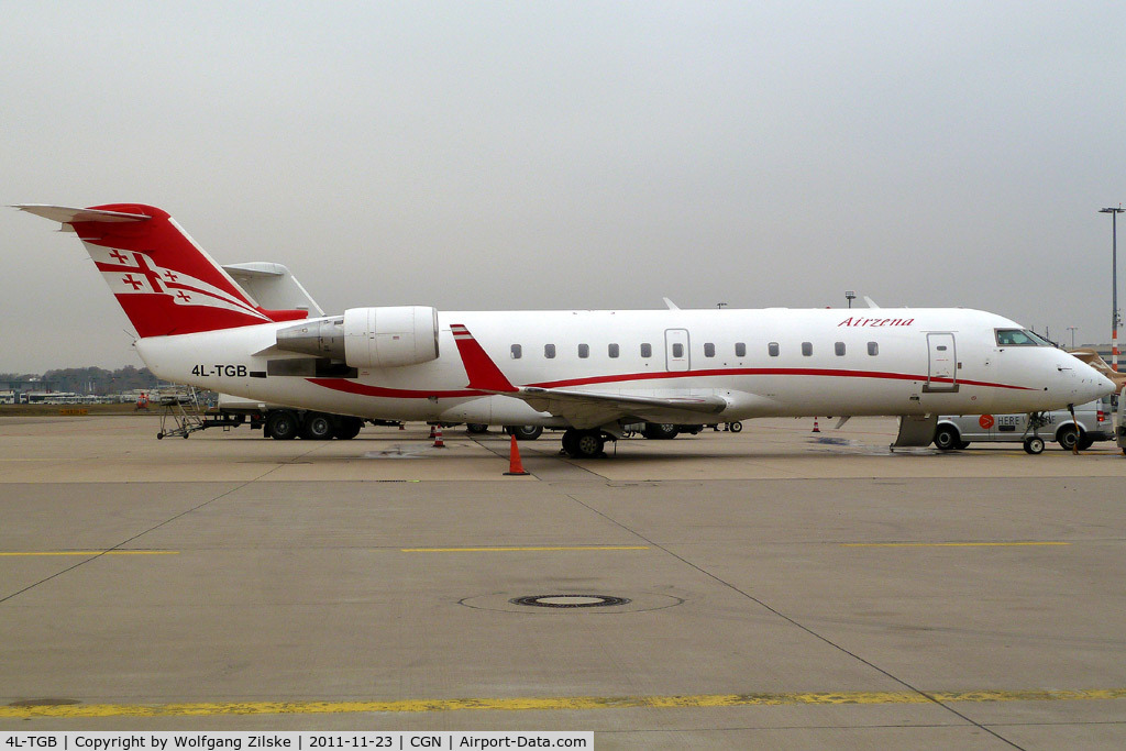 4L-TGB, 2000 Canadair CRJ-200LR (CL-600-2B19) C/N 7442, visitor