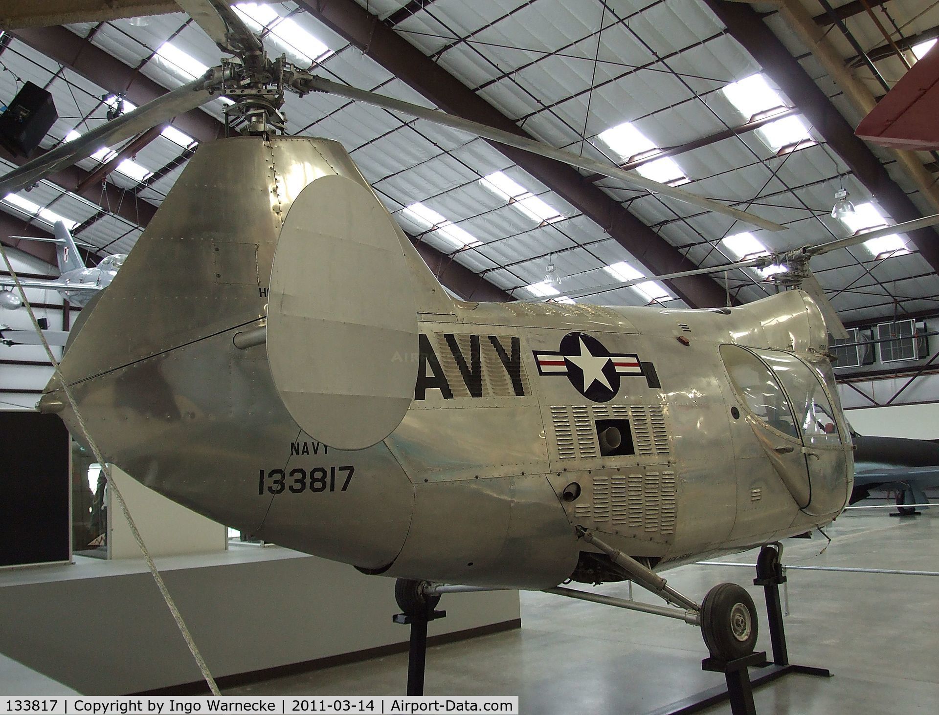 133817, 1952 McCulloch XHUM-1 C/N 1001, McCulloch XHUM-1 at the Pima Air & Space Museum, Tucson AZ