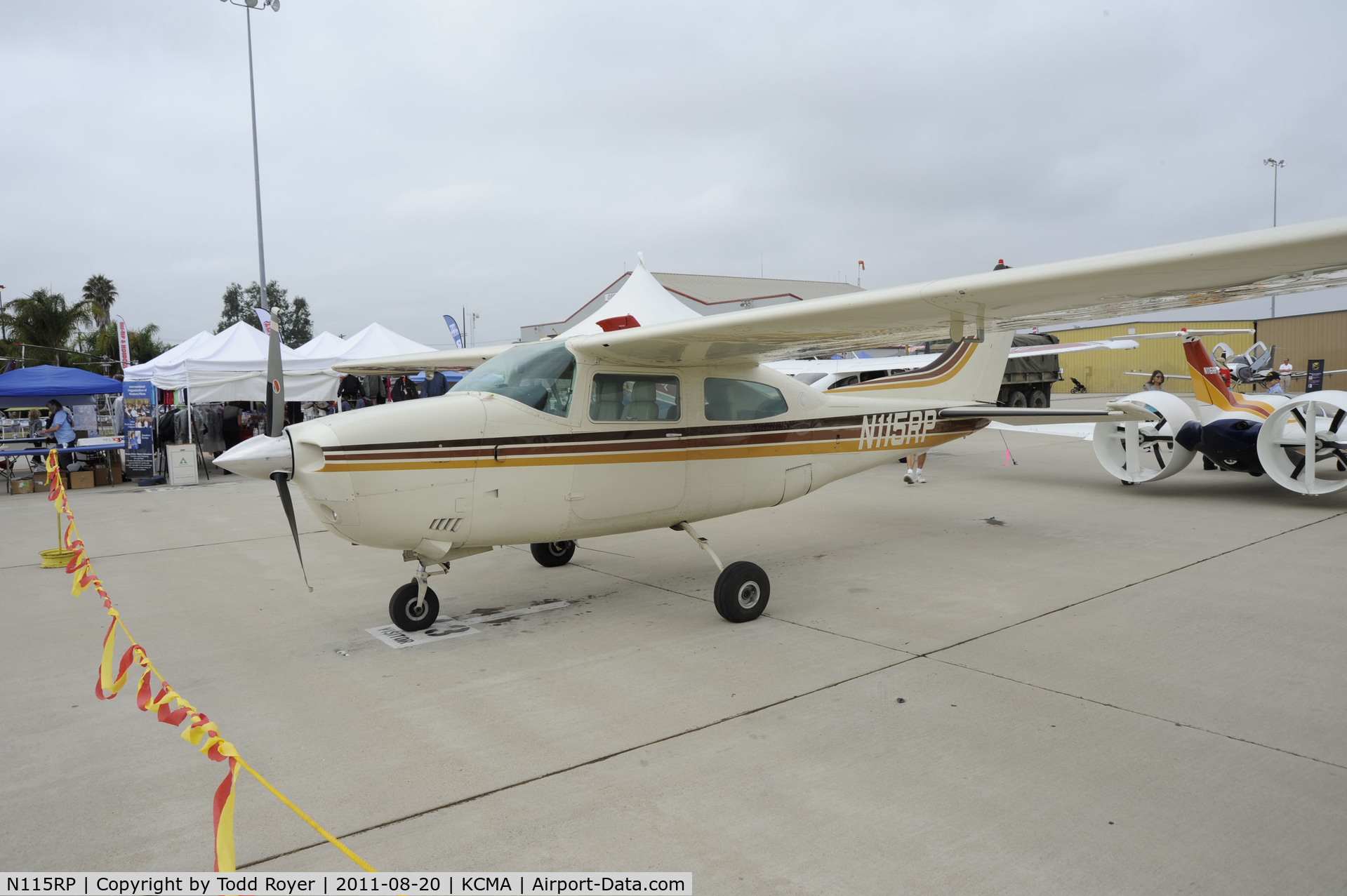 N115RP, Cessna T210M Turbo Centurion C/N 21061944, Camarillo Airshow 2011