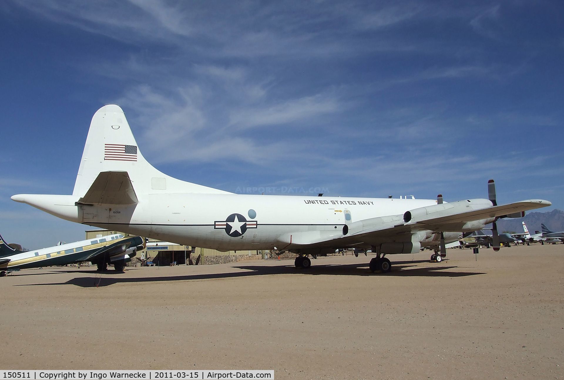 150511, Lockheed VP-3A Orion C/N 185-5037, Lockheed VP-3A Orion at the Pima Air & Space Museum, Tucson AZ