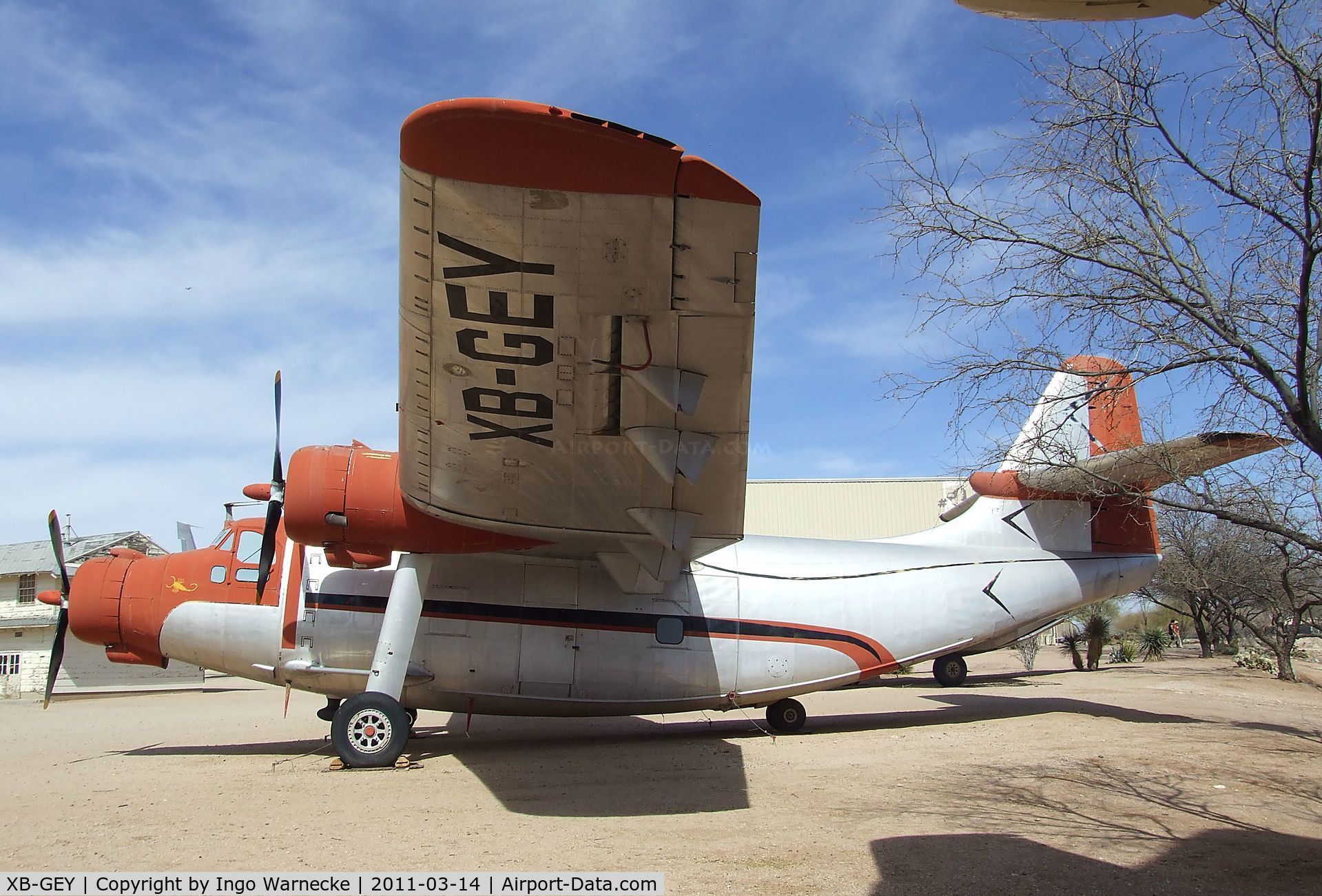 XB-GEY, 1948 Northrop YC-125A Raider C/N 48636 (2520), Northrop YC-125A Raider at the Pima Air & Space Museum, Tucson AZ