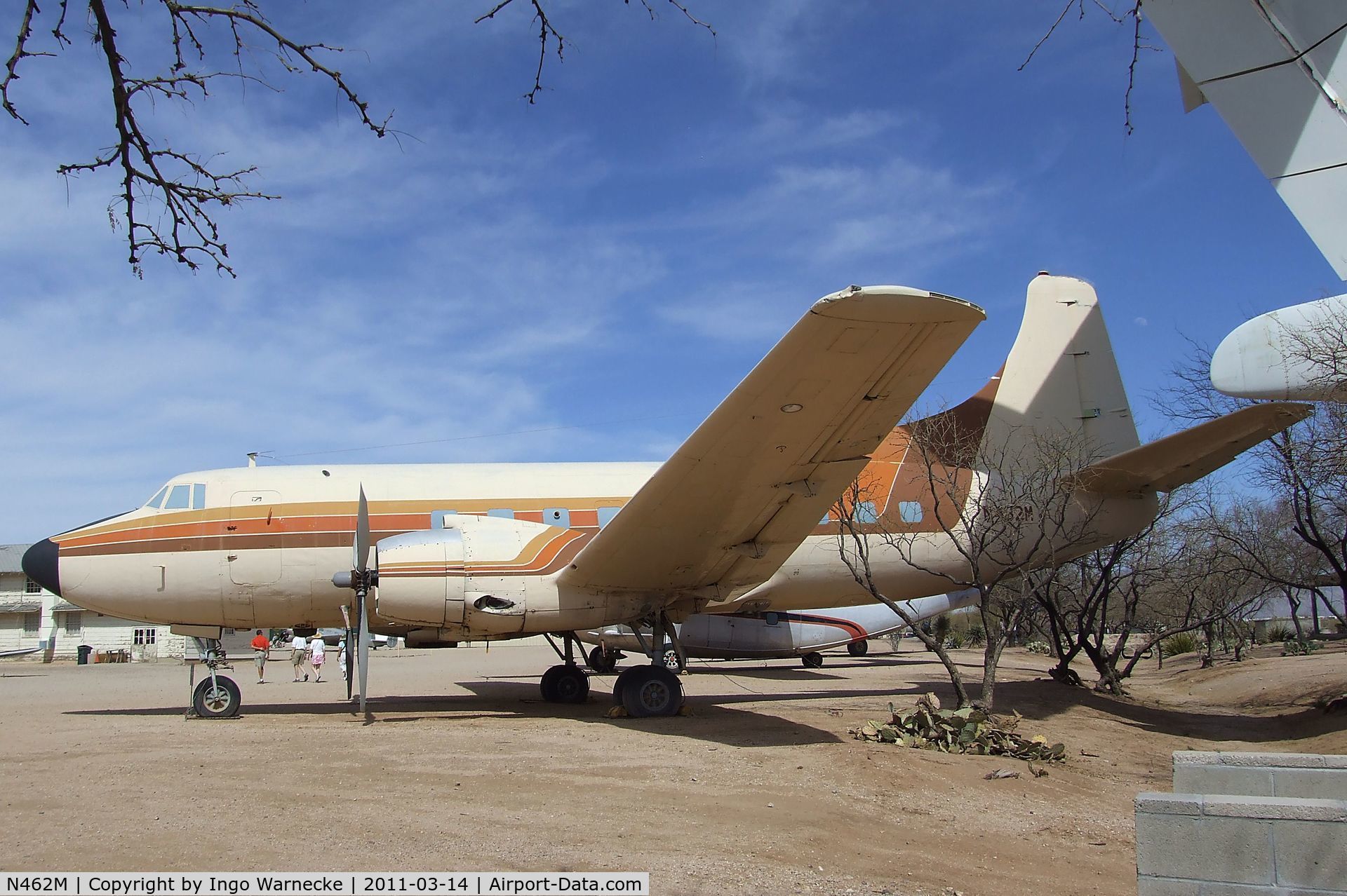 N462M, 1952 Martin 404 C/N 14153, Martin 404 at the Pima Air & Space Museum, Tucson AZ