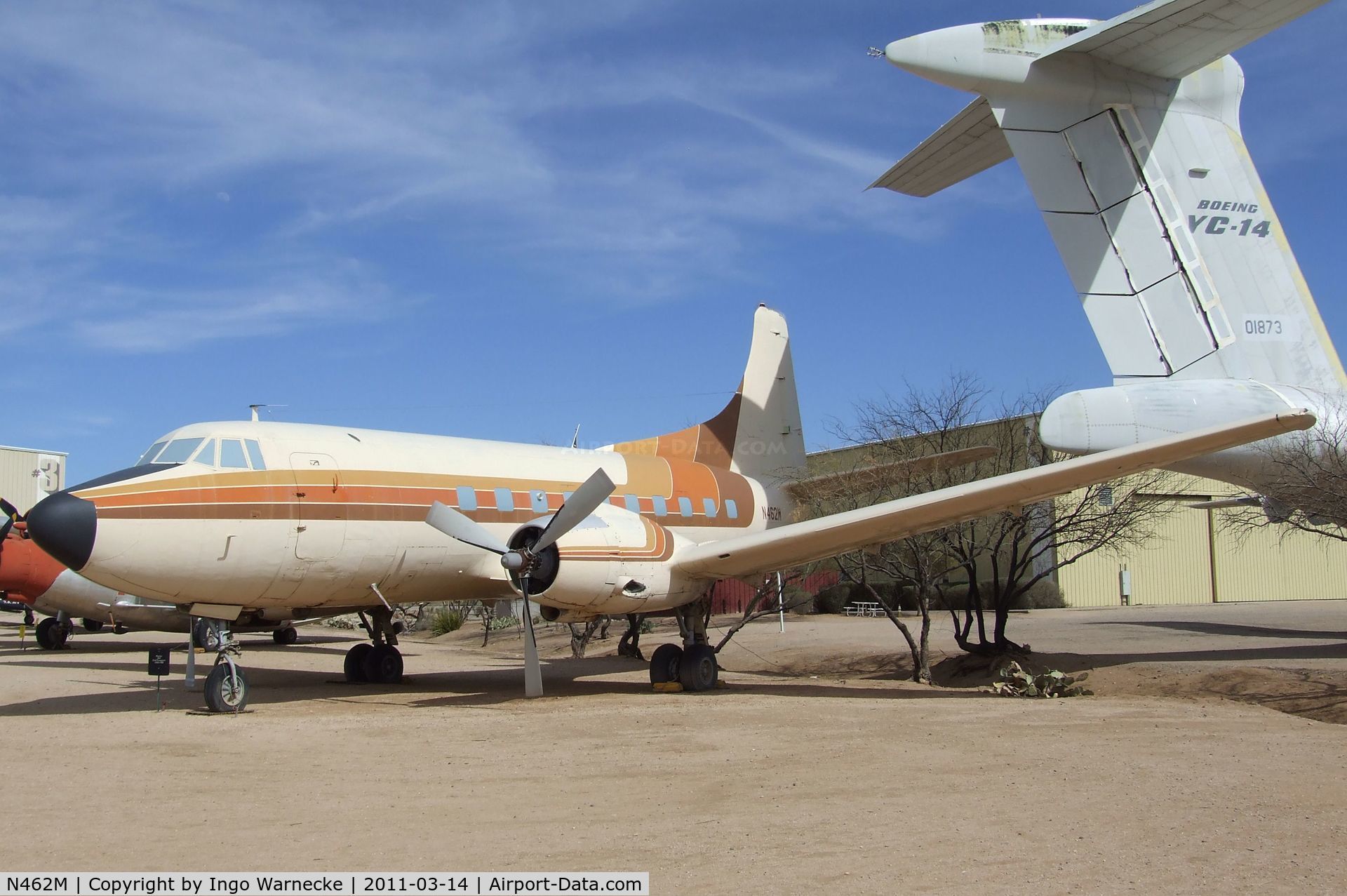 N462M, 1952 Martin 404 C/N 14153, Martin 404 at the Pima Air & Space Museum, Tucson AZ