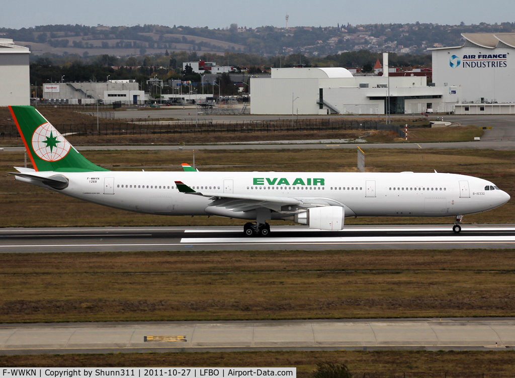 F-WWKN, 2011 Airbus A330-302X C/N 1268, C/n 1268 - To be B-16332