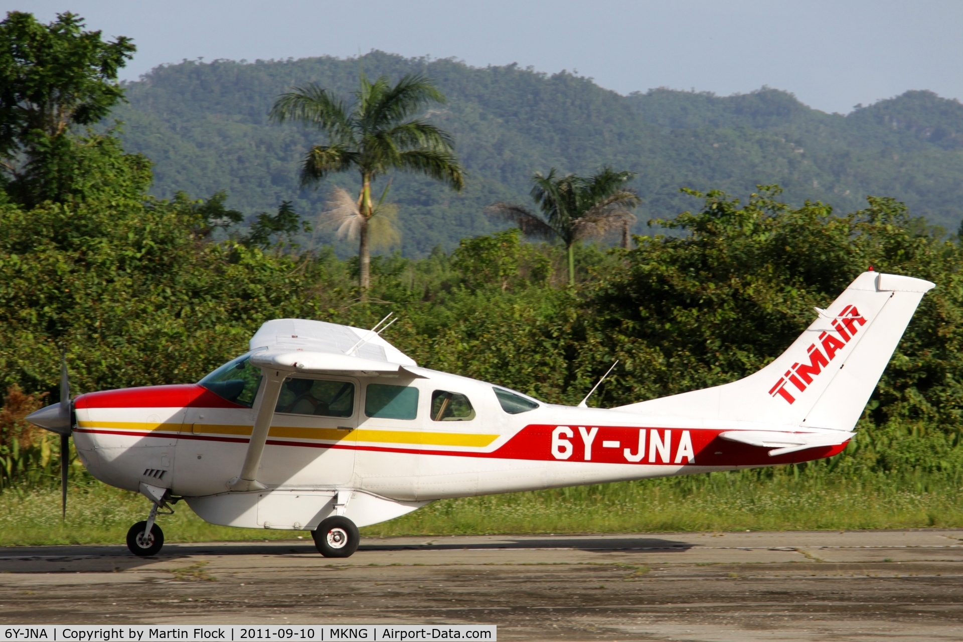 6Y-JNA, Cessna U206G Stationair C/N U20603837, .....