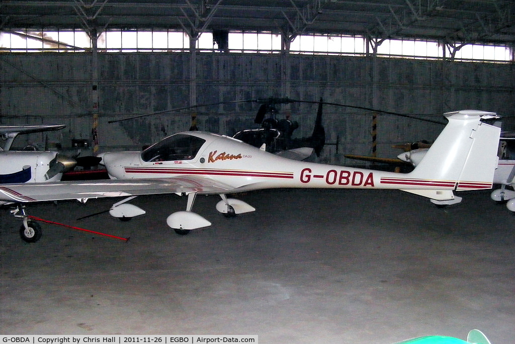 G-OBDA, 1997 Diamond DA-20A-1 Katana C/N 10260, privately owned