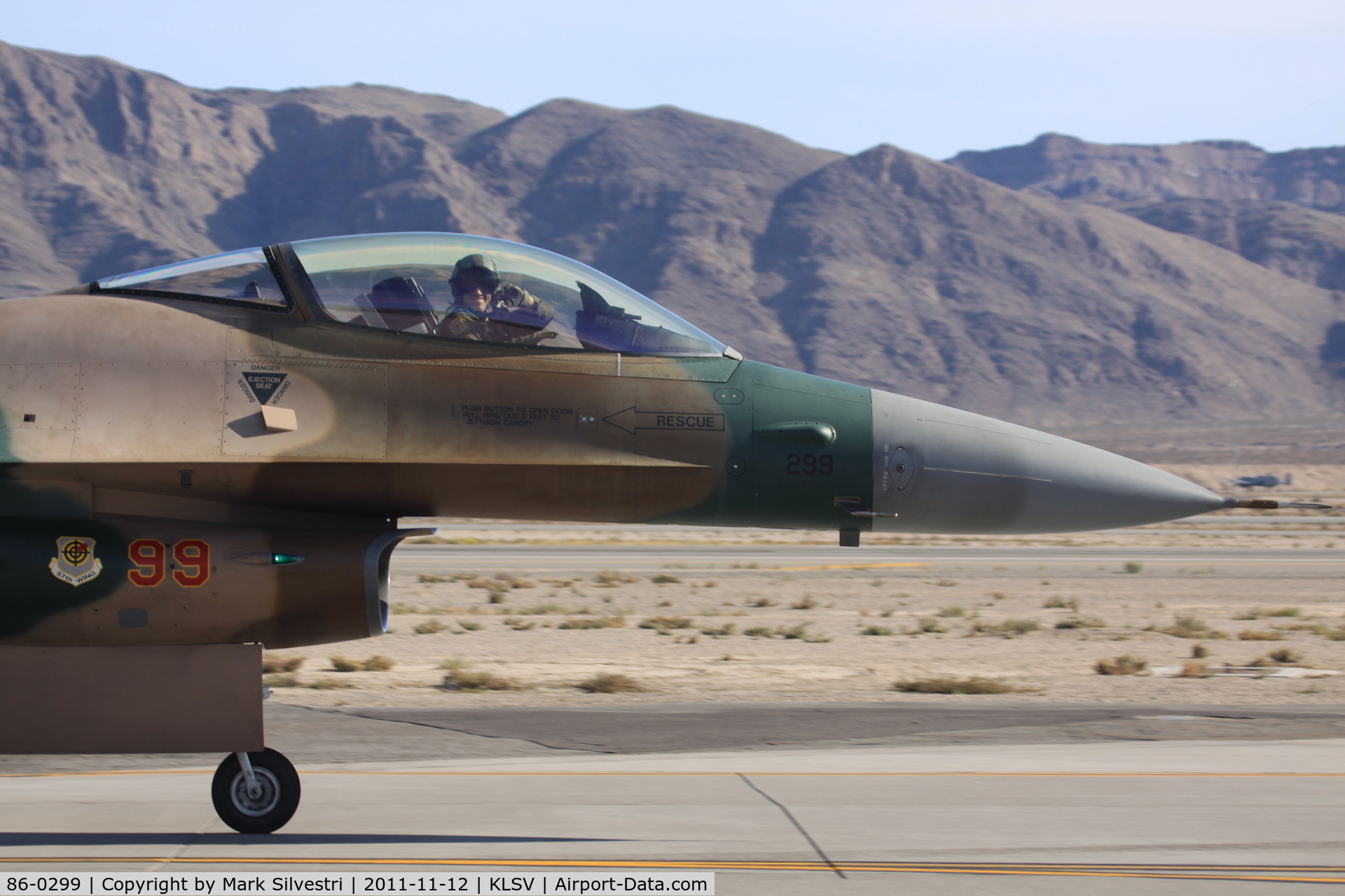 86-0299, General Dynamics F-16C Fighting Falcon C/N 5C-405, Aviation Nation 2011