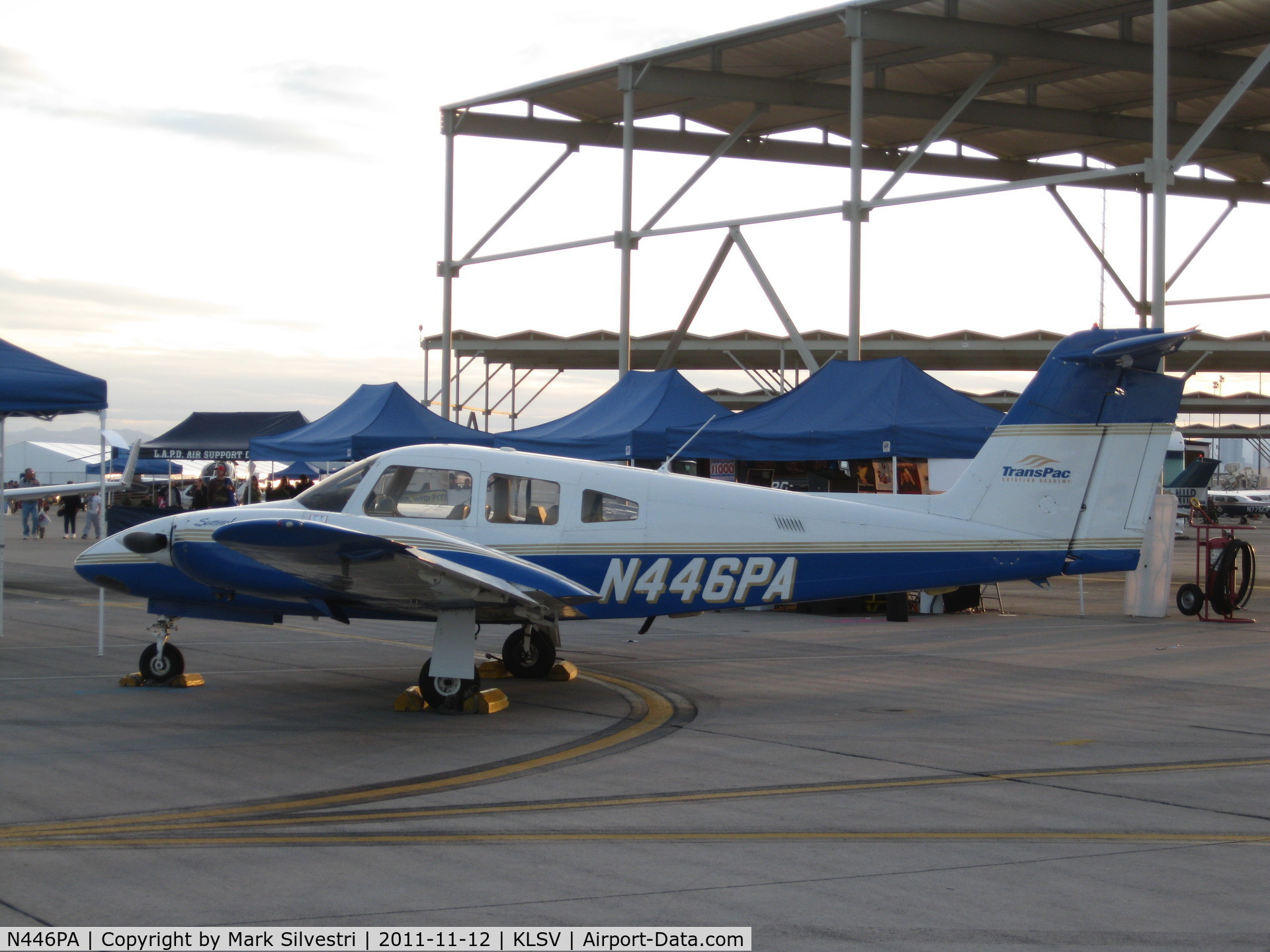 N446PA, 2001 Piper PA-44-180 Seminole C/N 4496086, Aviation Nation 2011