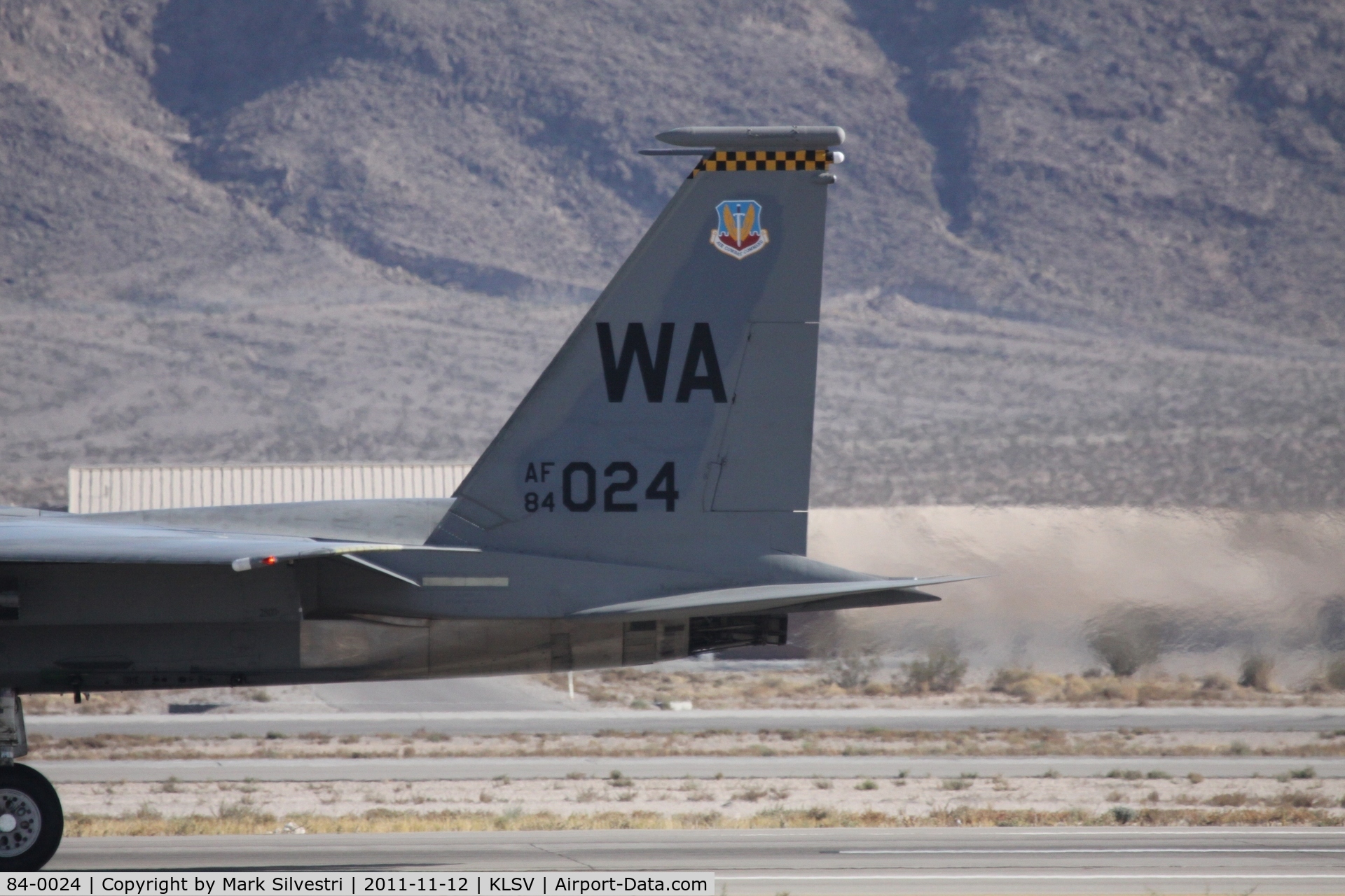 84-0024, 1984 McDonnell Douglas F-15C Eagle C/N 0935/C327, Aviation Nation 2011
