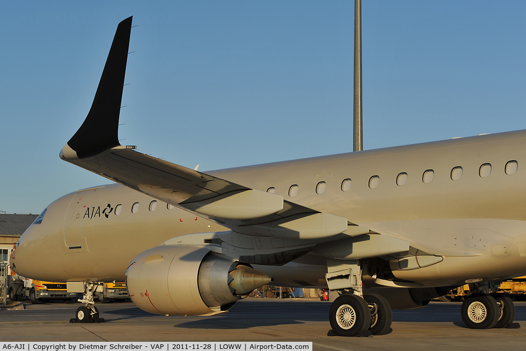 A6-AJI, Embraer ERJ-190-100ECJ Lineage 1000 C/N 19000261, Al Jaber Aviation Embraer 190