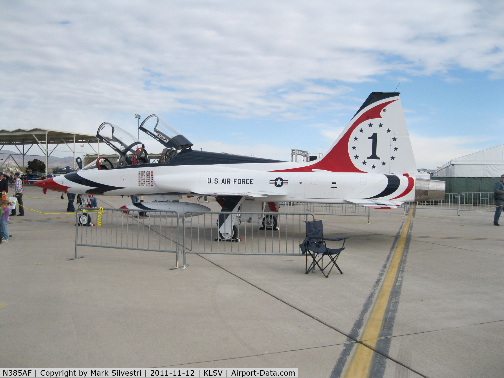 N385AF, 1964 Northrop T-38 C/N 45678, Aviation Nation 2011