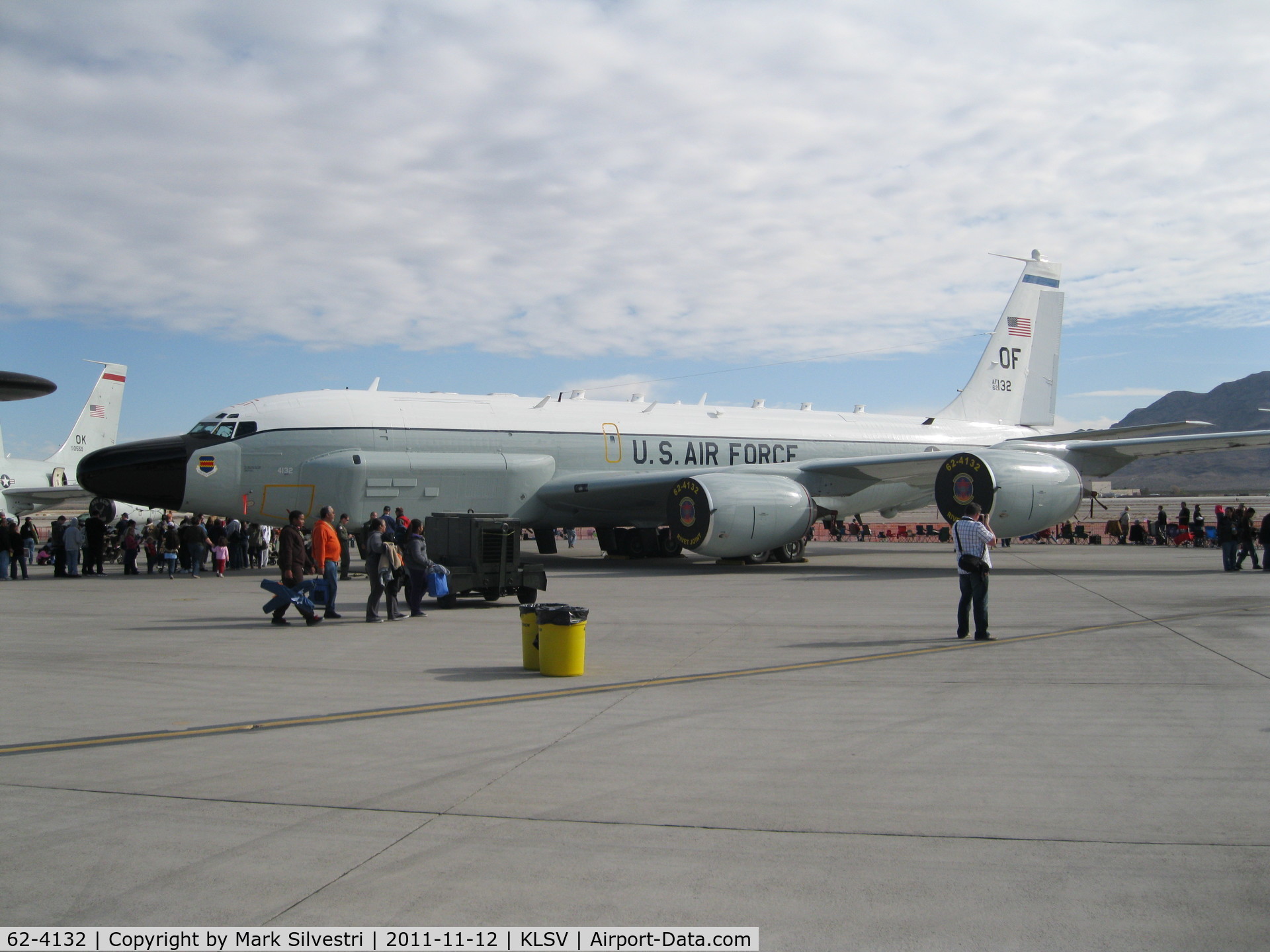 62-4132, 1962 Boeing RC-135W Rivet Joint C/N 18472, Aviation nation 2011