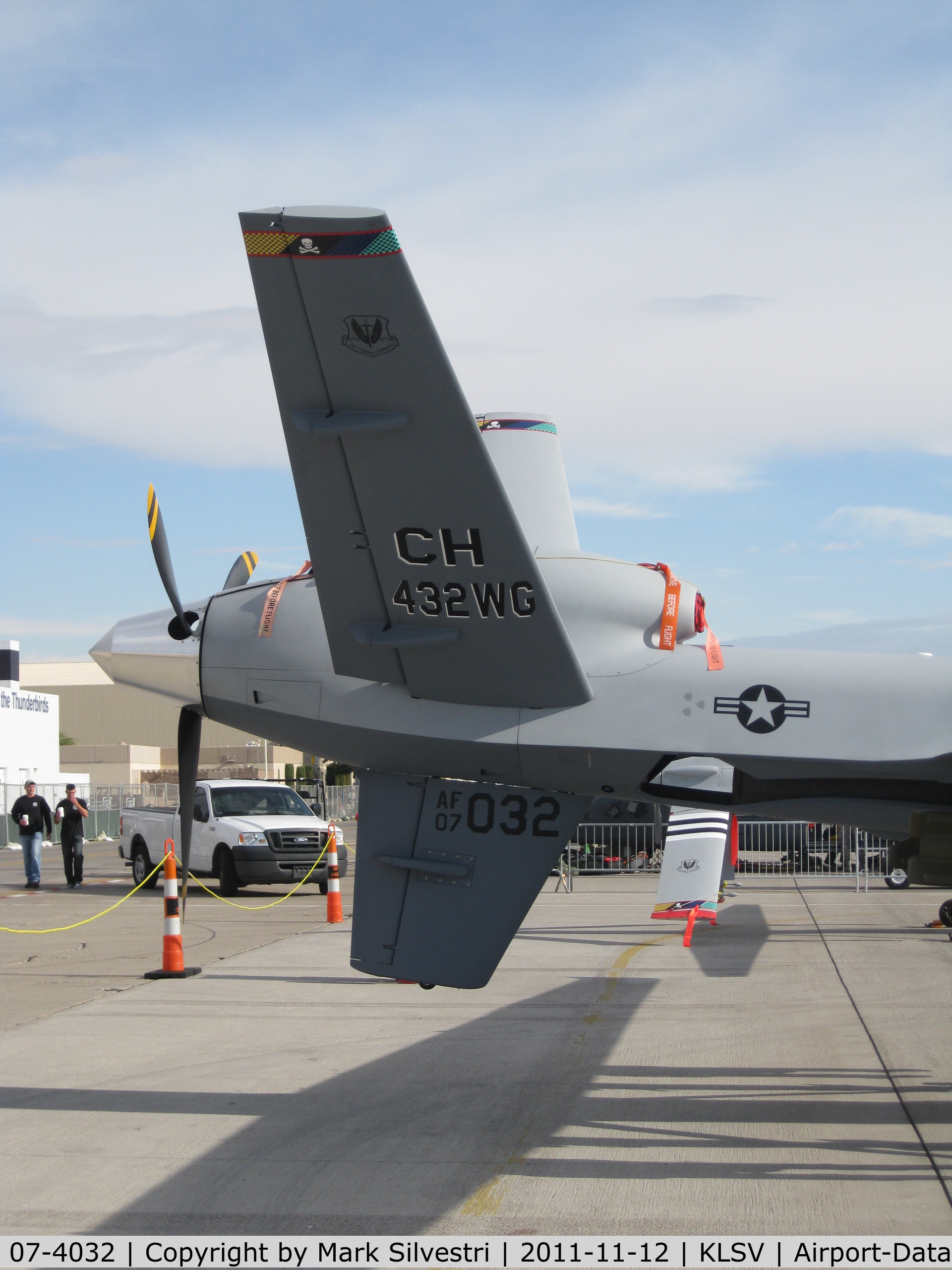 07-4032, General Atomics MQ-9A Reaper C/N 4032, Aviation Nation 2011