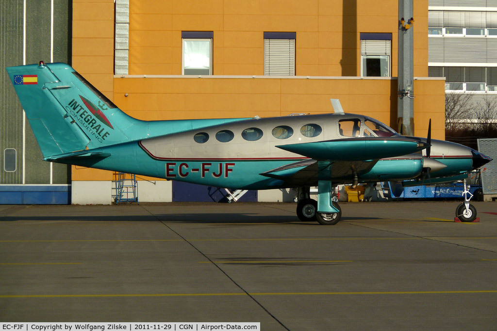 EC-FJF, Cessna 414 Chancellor C/N 414-0523, visitor