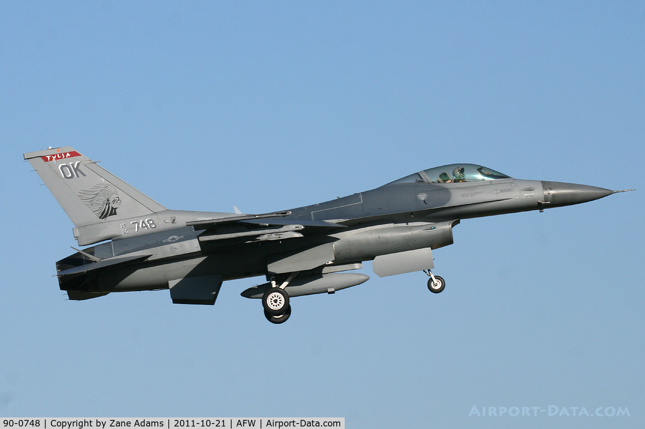 90-0748, General Dynamics F-16CG Night Falcon C/N 1C-356, At the 2011 Alliance Airshow - Fort Worth, TX