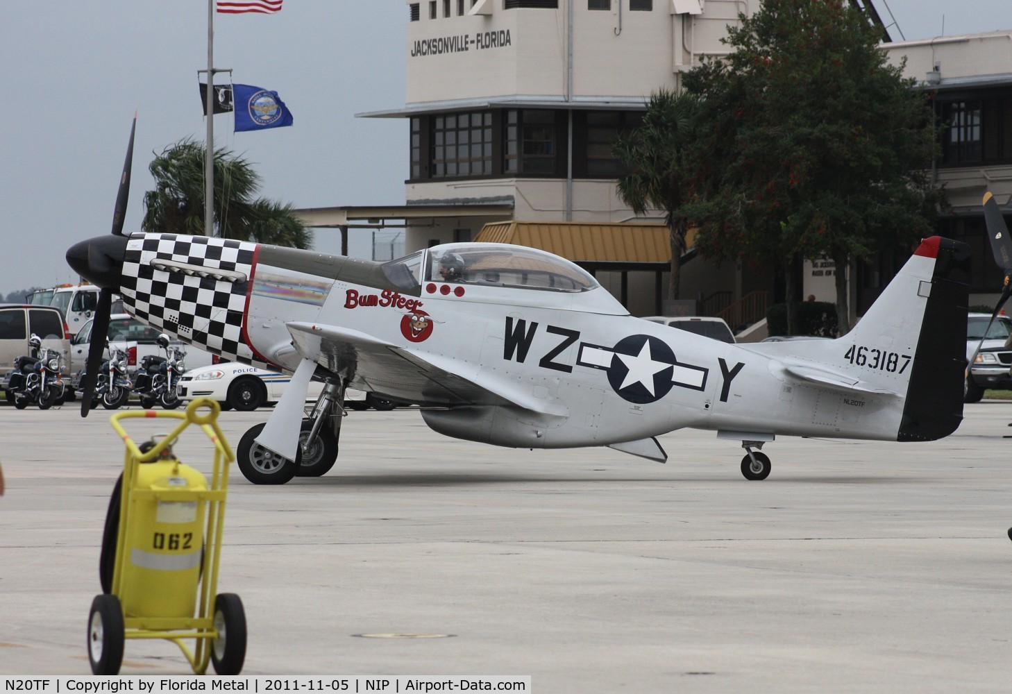 N20TF, 1967 North American (Cavalier) TF-51D Mustang C/N AF67-14866, Bum Steer