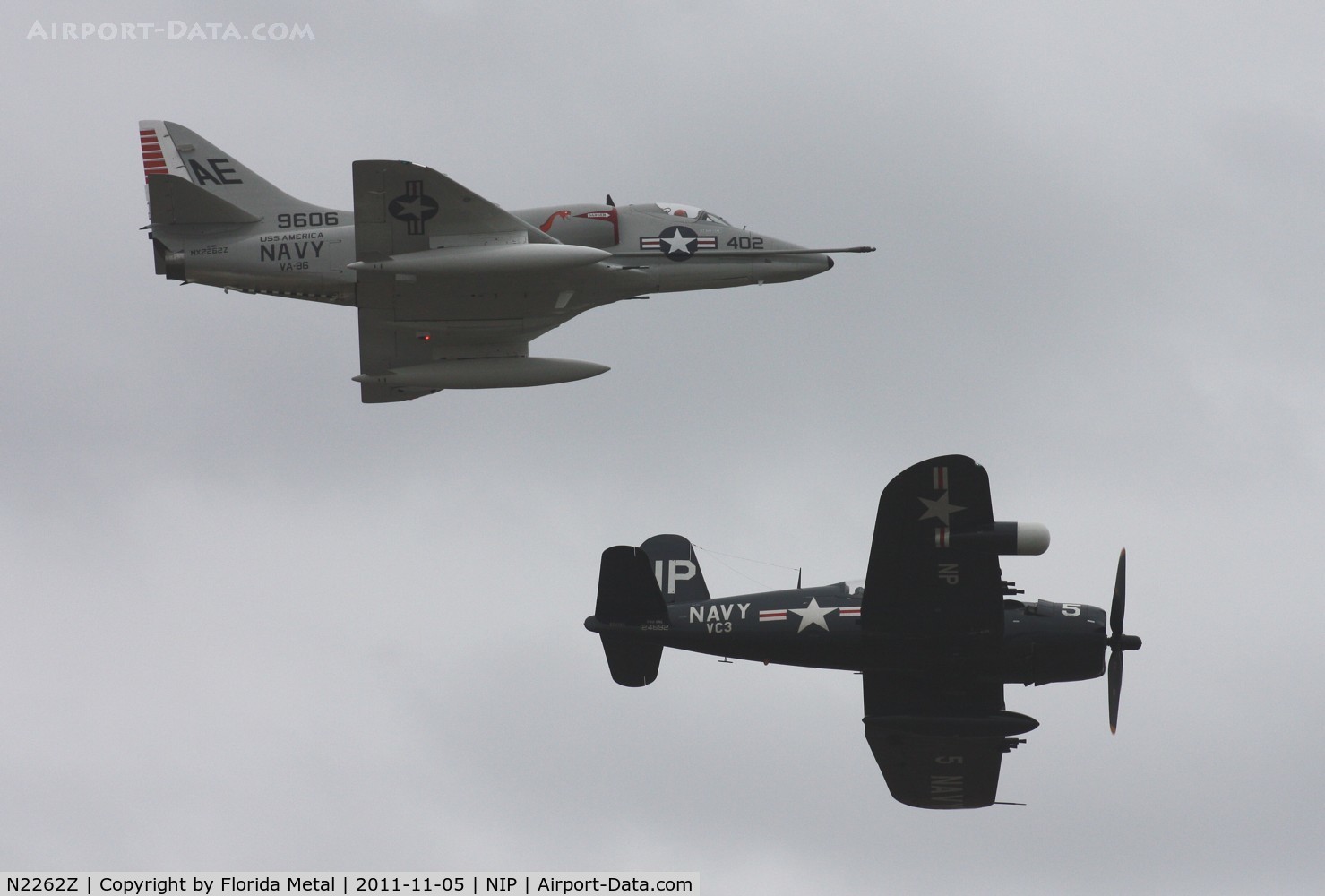 N2262Z, Douglas A-4C Skyhawk C/N 12377, A-4 with Corsair