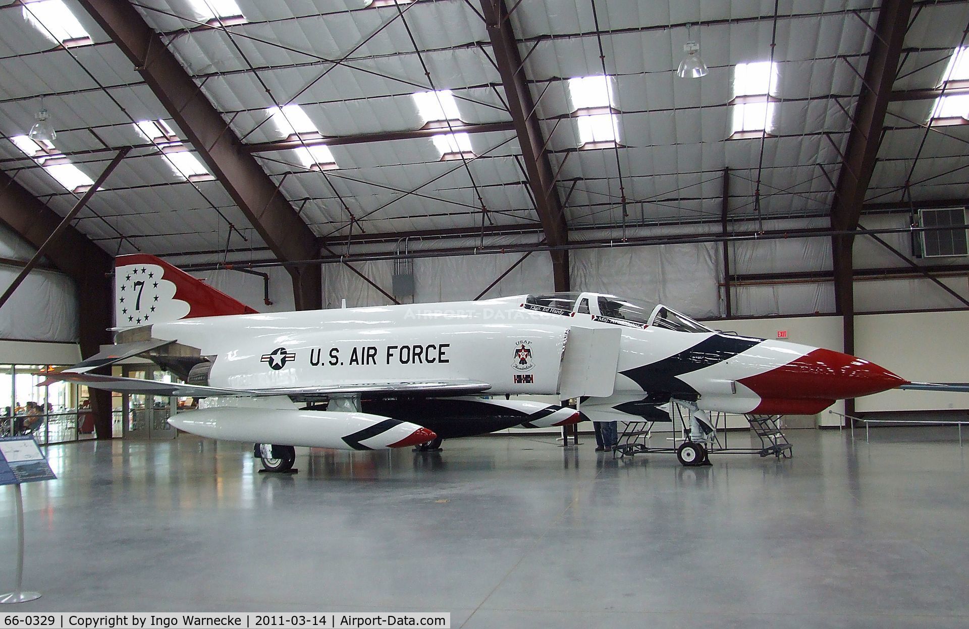 66-0329, 1966 McDonnell NF-4E Phantom C/N 2604, McDonnell Douglas NF-4E Phantom II at the Pima Air & Space Museum, Tucson AZ