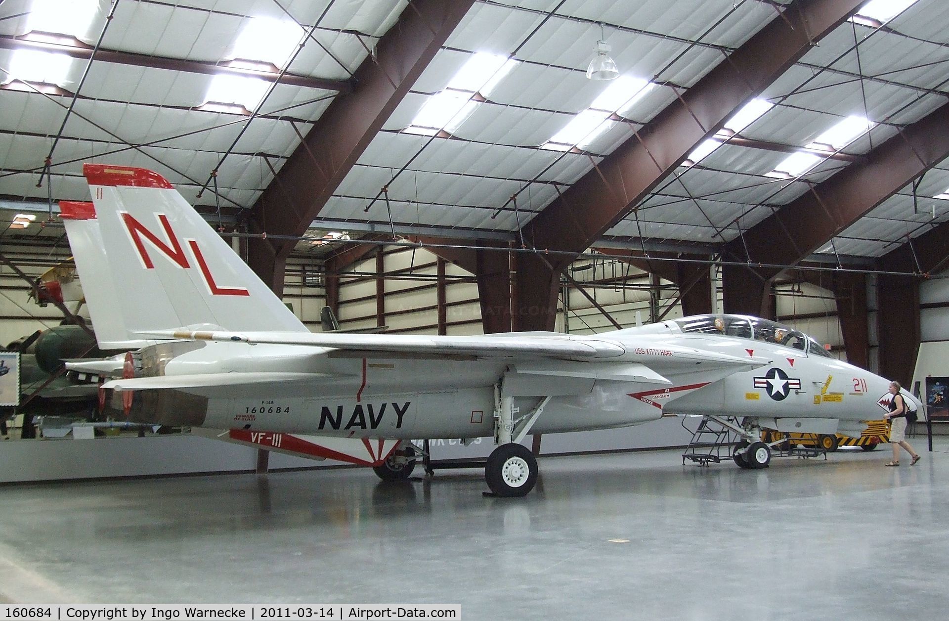 160684, Grumman F-14A Tomcat C/N 303, Grumman F-14A Tomcat at the Pima Air & Space Museum, Tucson AZ
