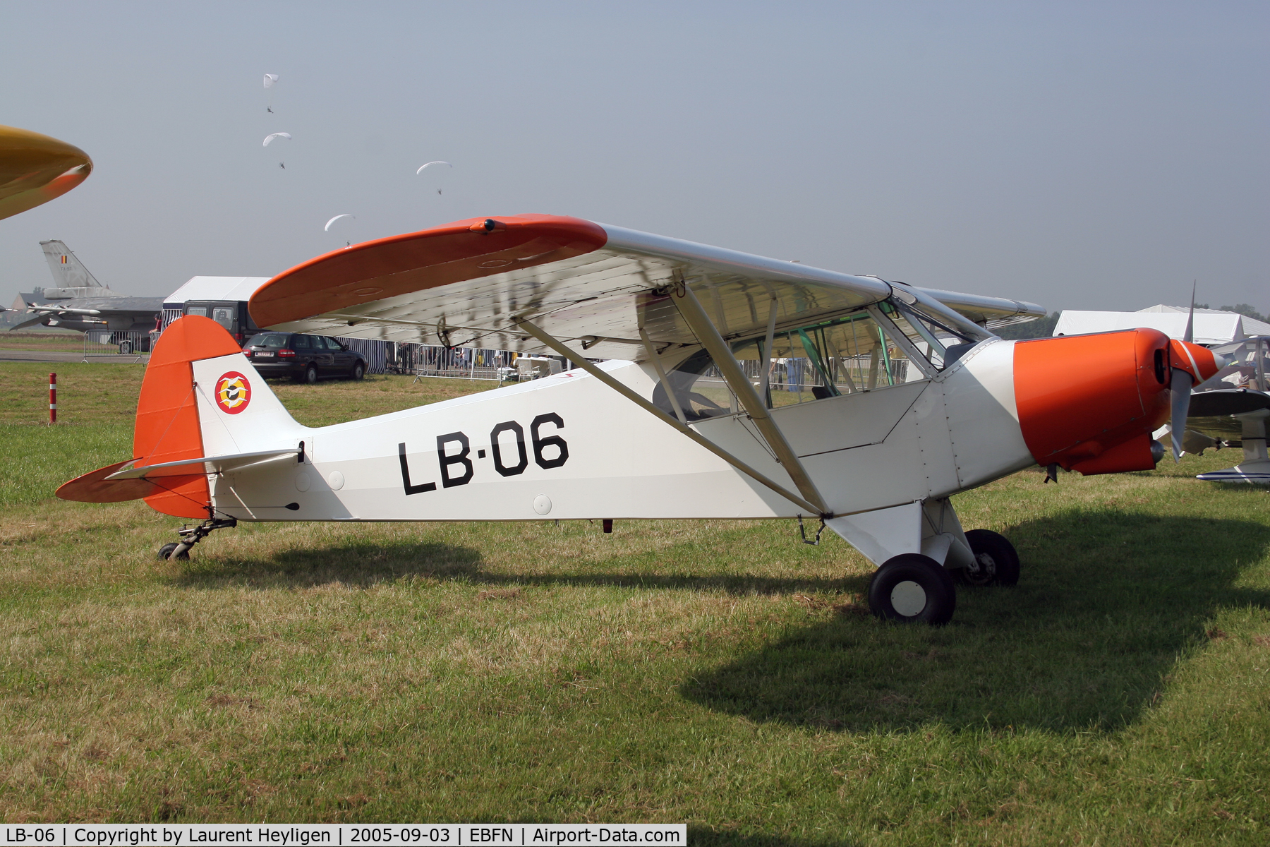 LB-06, 1954 Piper L-21B Super Cub (PA-18-135) C/N 18-3864, Koksijde Airshow