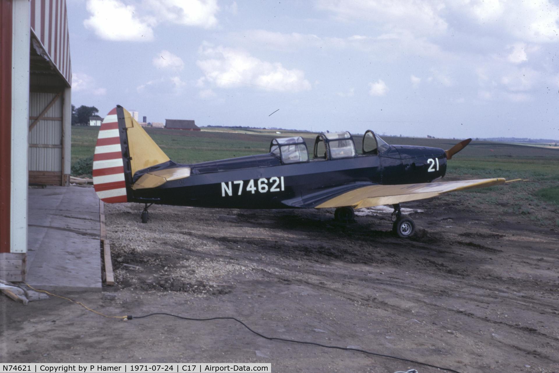 N74621, 1959 Fairchild M-62A-3 Cornell II C/N T43-4503, Marion, Iowa 1971