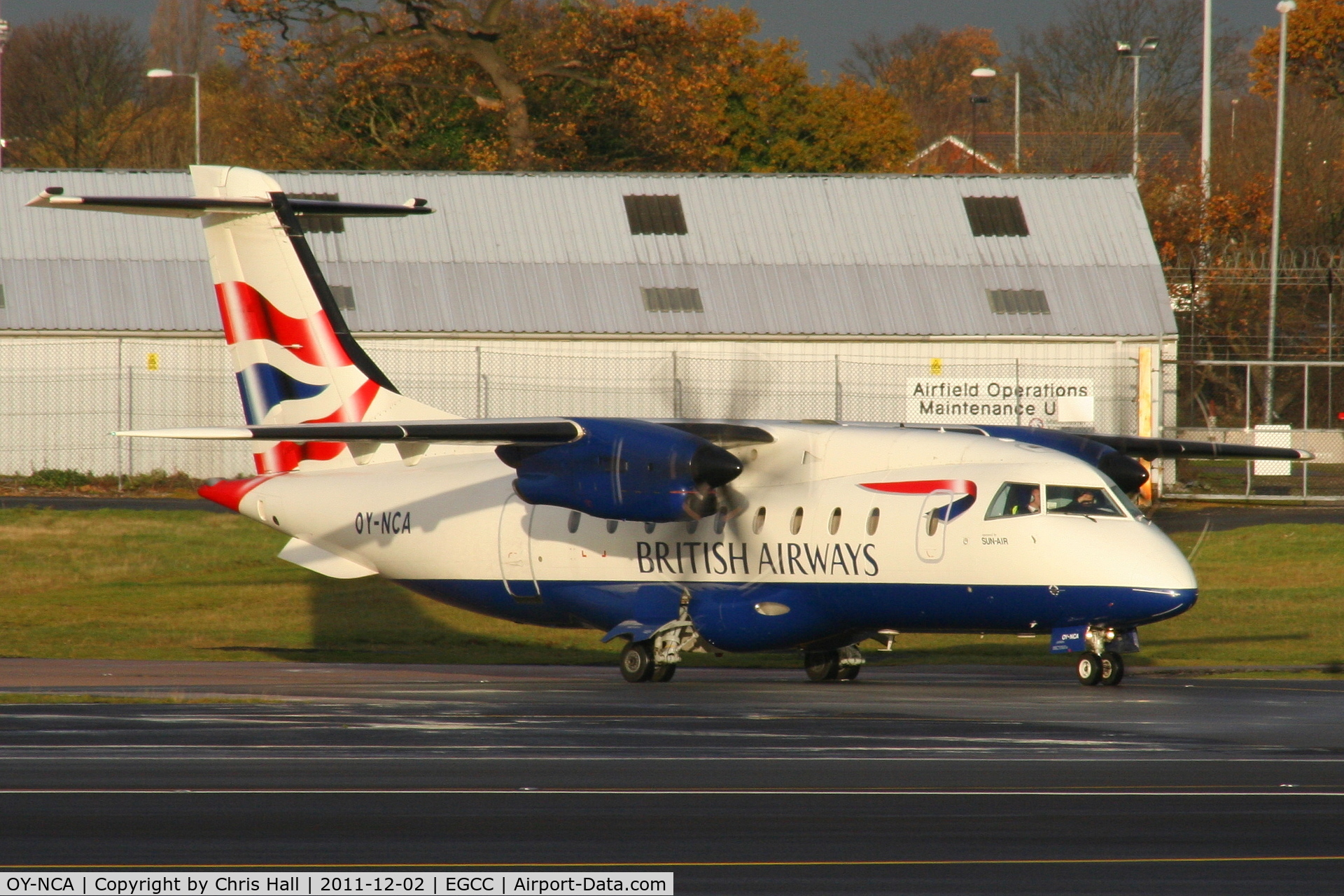 OY-NCA, 1995 Dornier 328-100 (C-146A Wolfhound) C/N 3047, British Airways operated by Sun Air of Scandinavia