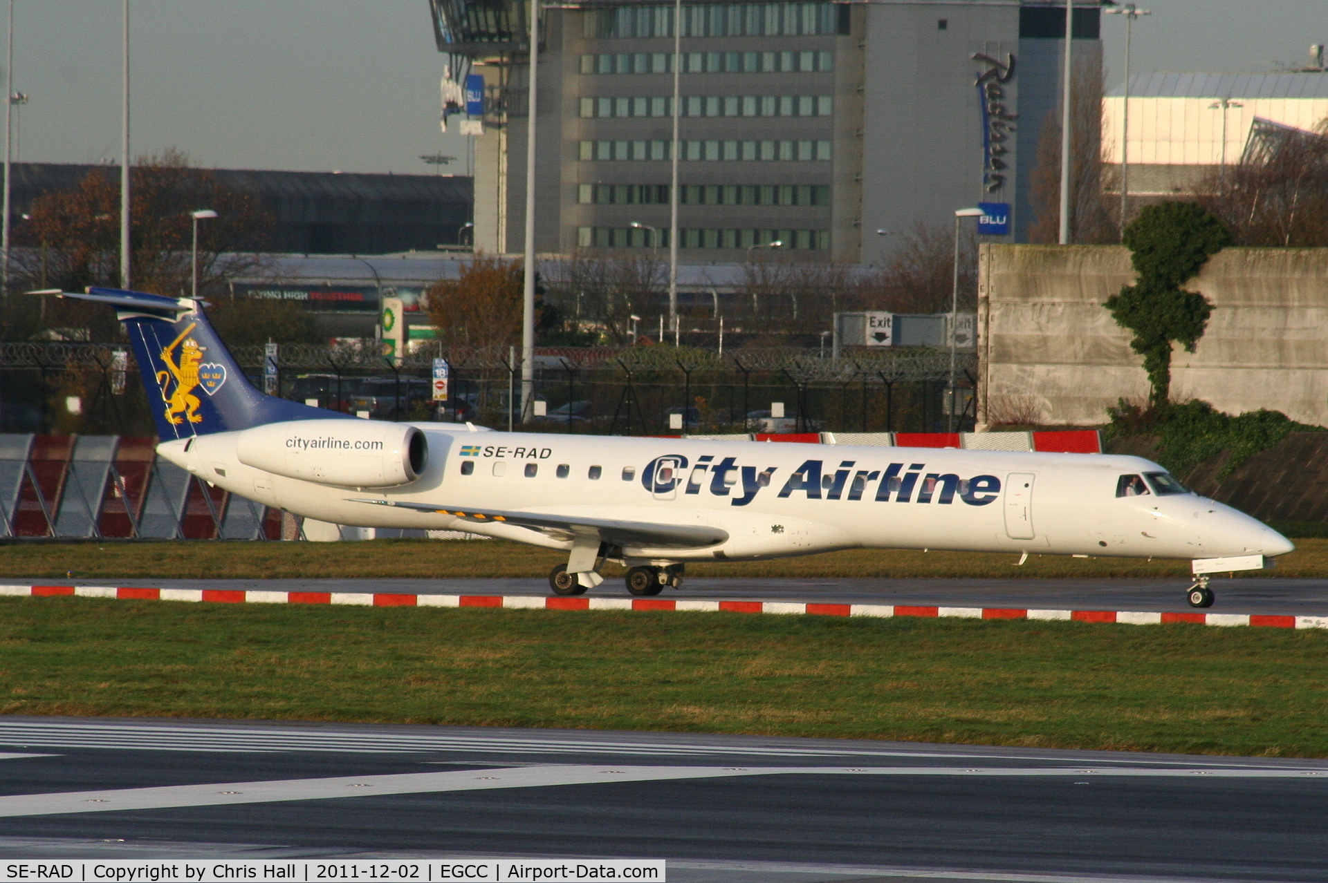 SE-RAD, 2001 Embraer EMB-145EU (ERJ-145EU) C/N 145458, City Airline