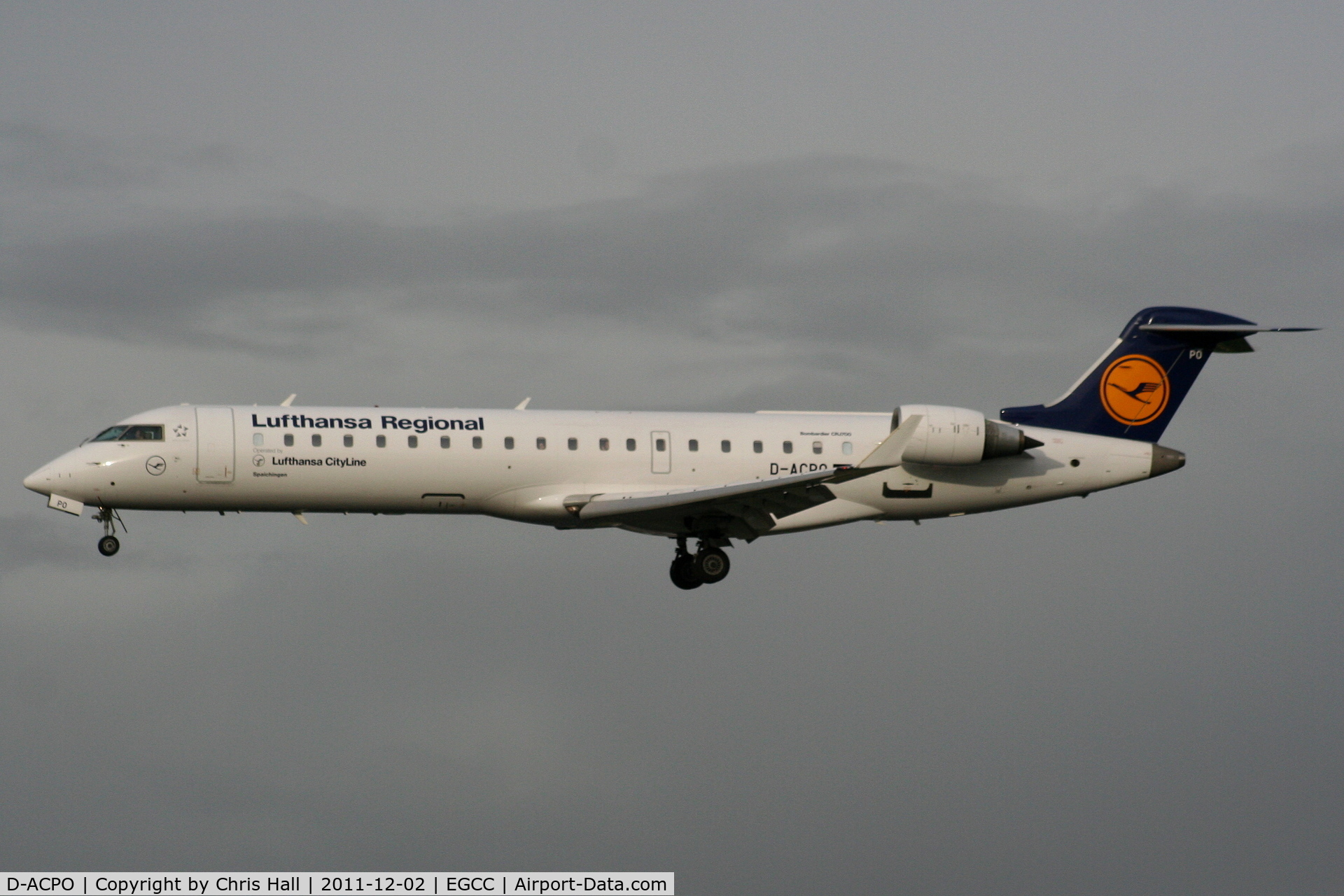 D-ACPO, 2003 Canadair CRJ-701ER (CL-600-2C10) Regional Jet C/N 10085, Lufthansa Regional