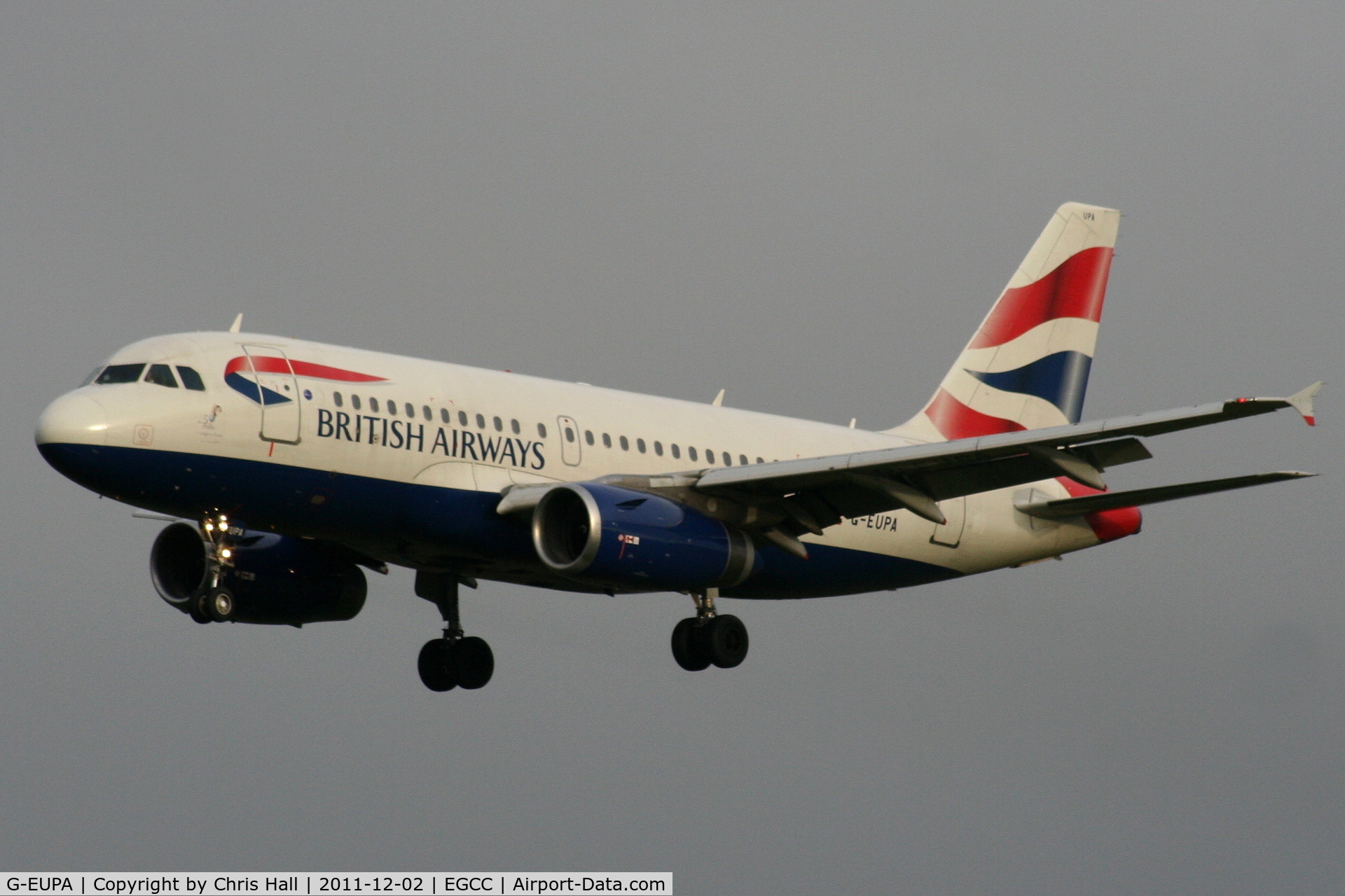 G-EUPA, 1999 Airbus A319-131 C/N 1082, British Airways