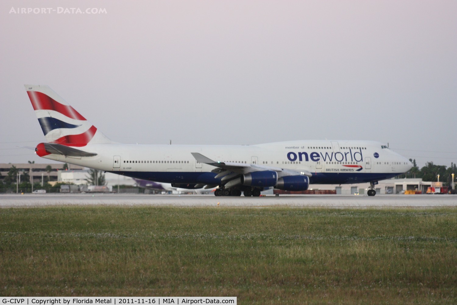G-CIVP, 1998 Boeing 747-436 C/N 28850, One World British Airways